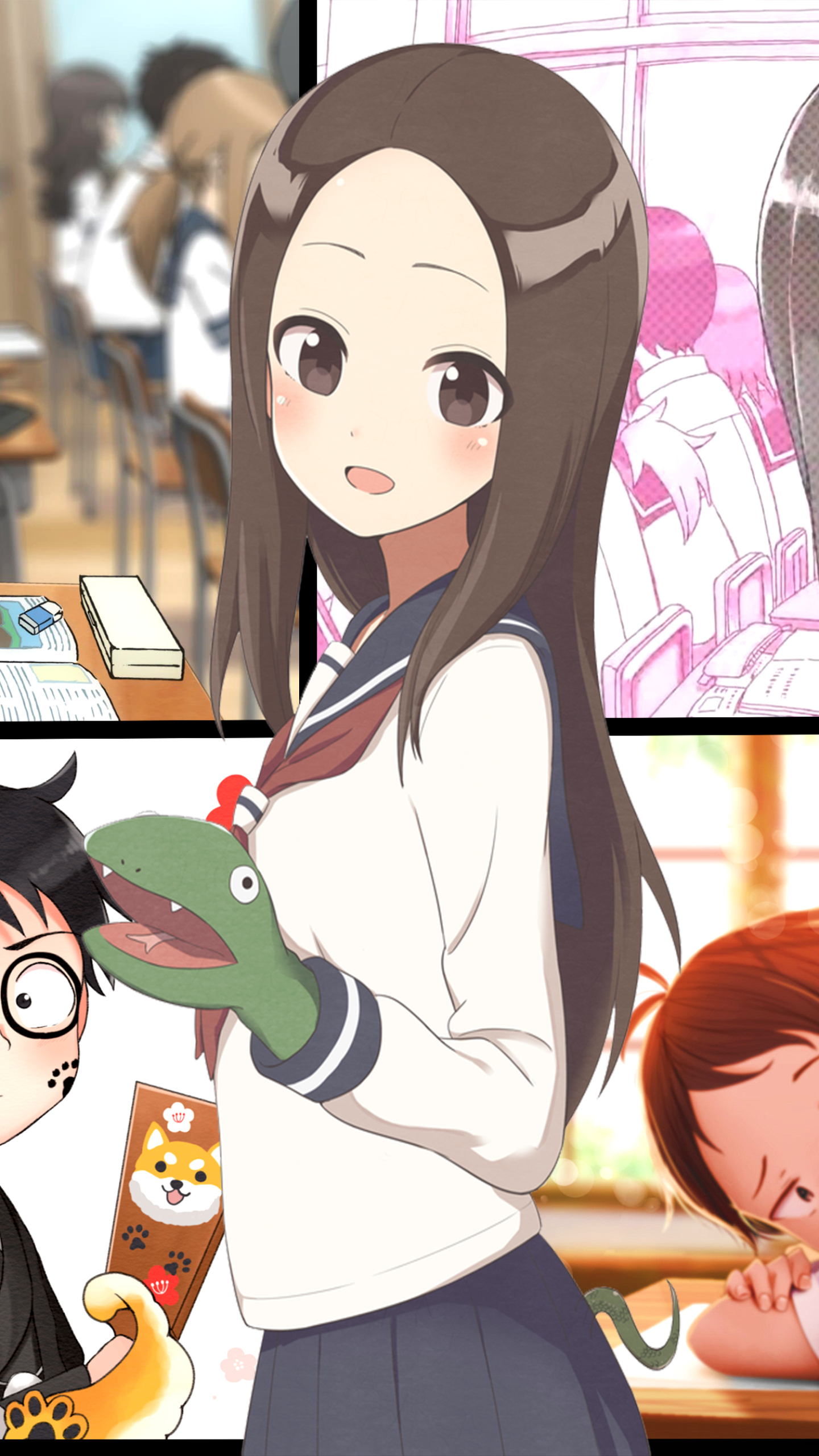 Descarga gratuita de fondo de pantalla para móvil de Animado, Karakai Jouzu No Takagi San, Takagi (Karakai Jouzu No Takagi San).