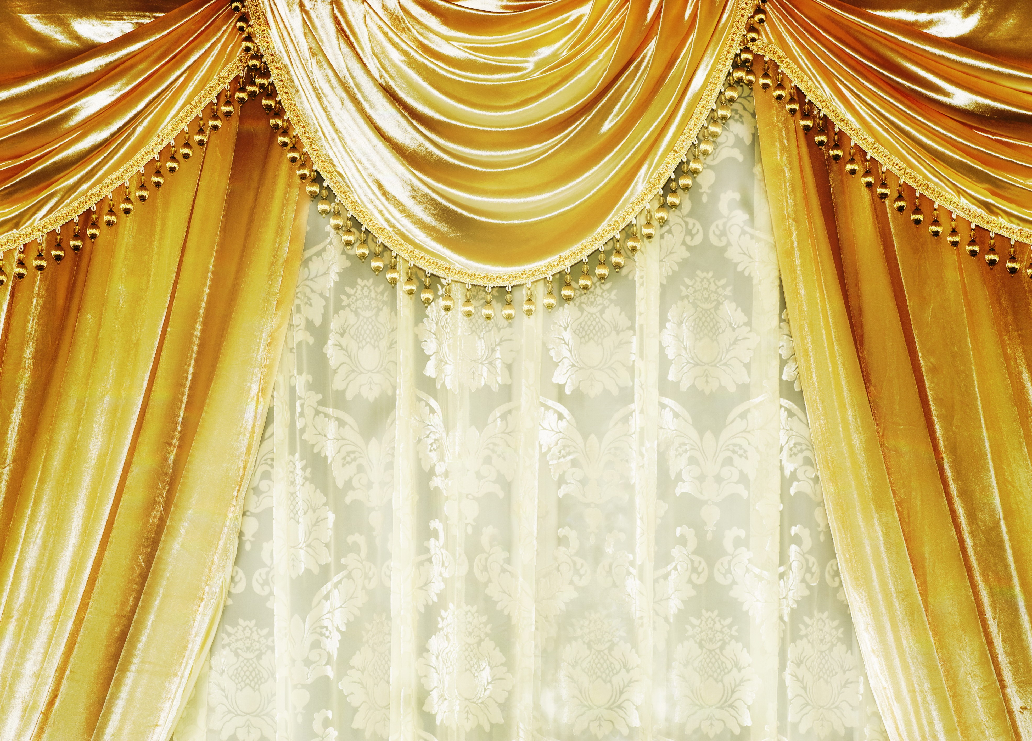112354 baixar papel de parede ouro, miscelânea, variado, cortinas, veludo, damasco - protetores de tela e imagens gratuitamente