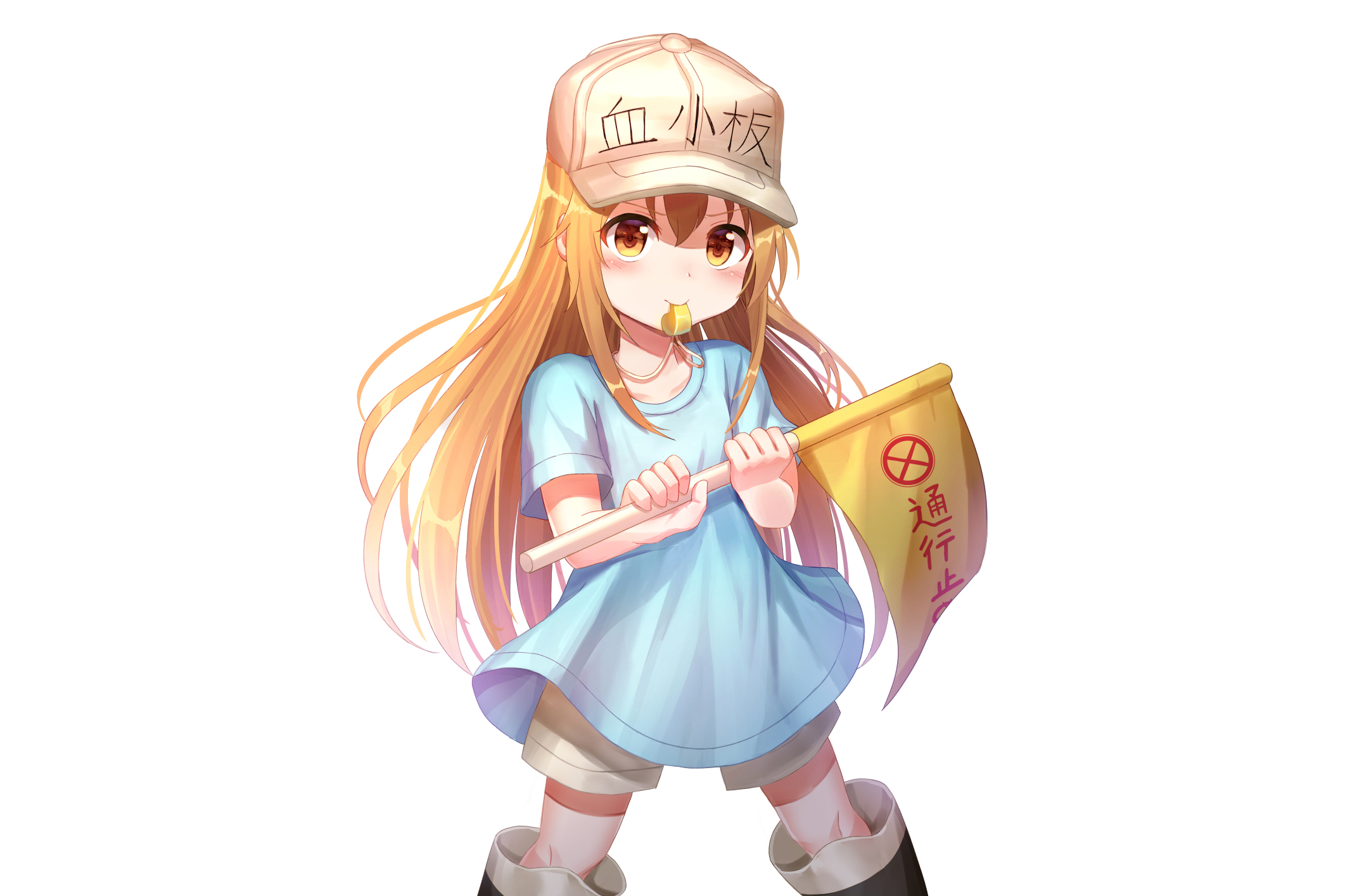 anime, cells at work!, platelet (cells at work!)