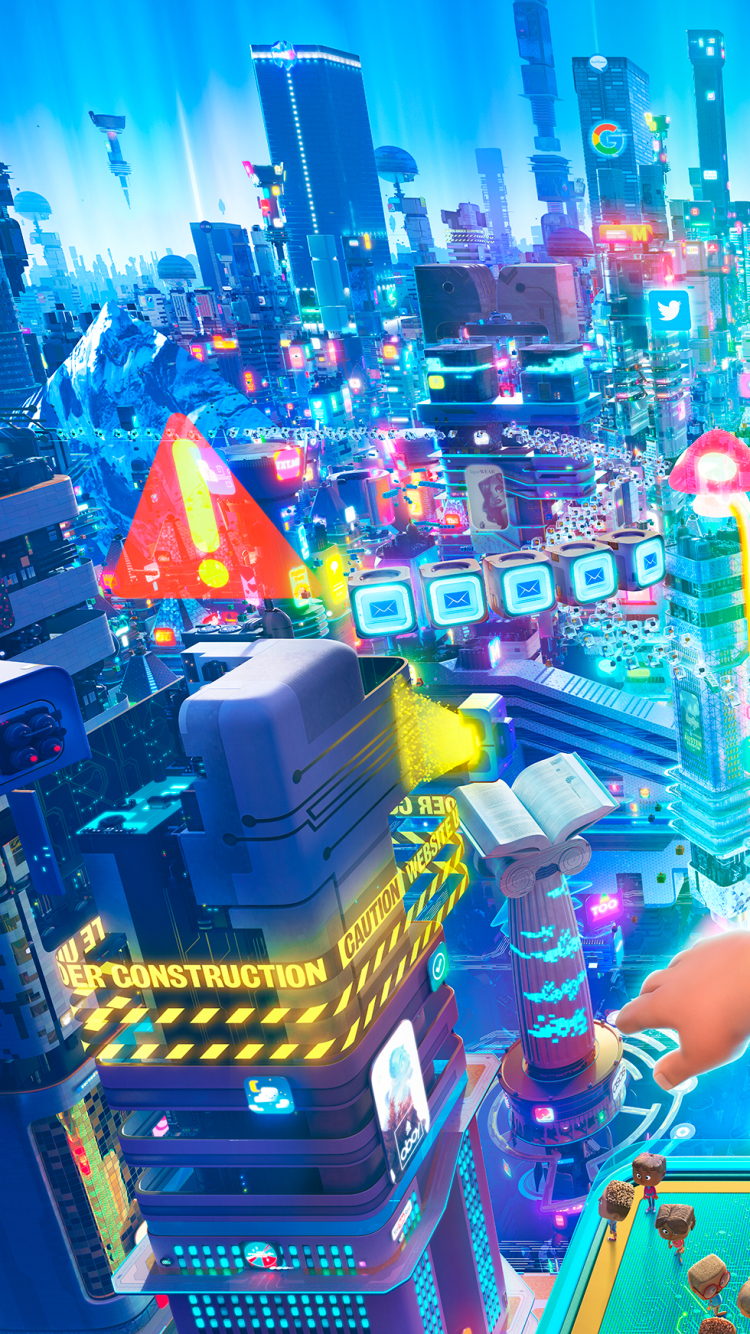 Download mobile wallpaper Movie, Ralph Breaks The Internet: Wreck It Ralph 2, Ralph Breaks The Internet for free.