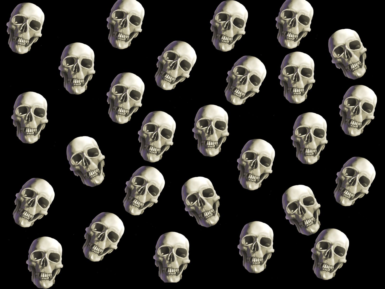 Download mobile wallpaper Halloween, Dark, Skull for free.