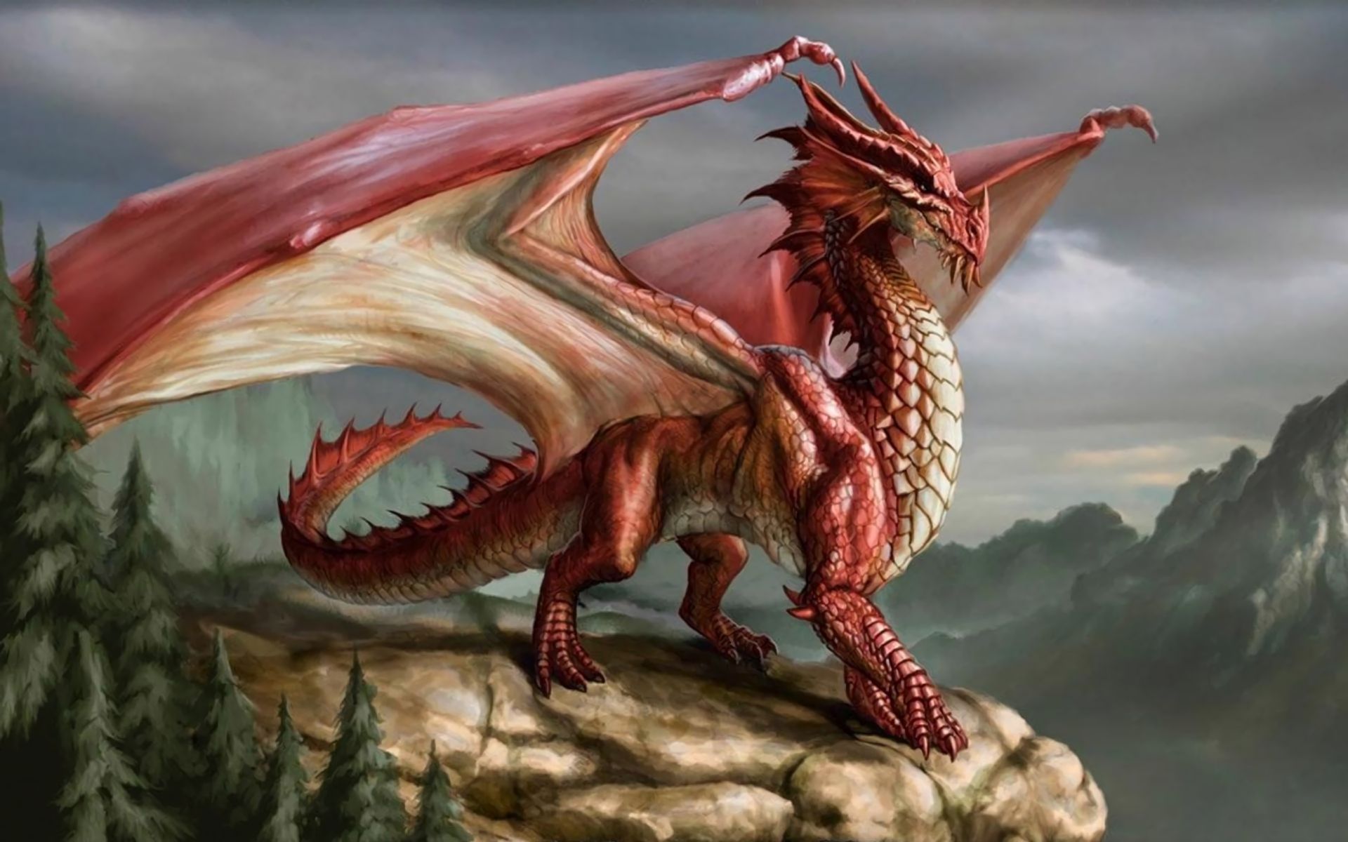 Free download wallpaper Fantasy, Dragon on your PC desktop