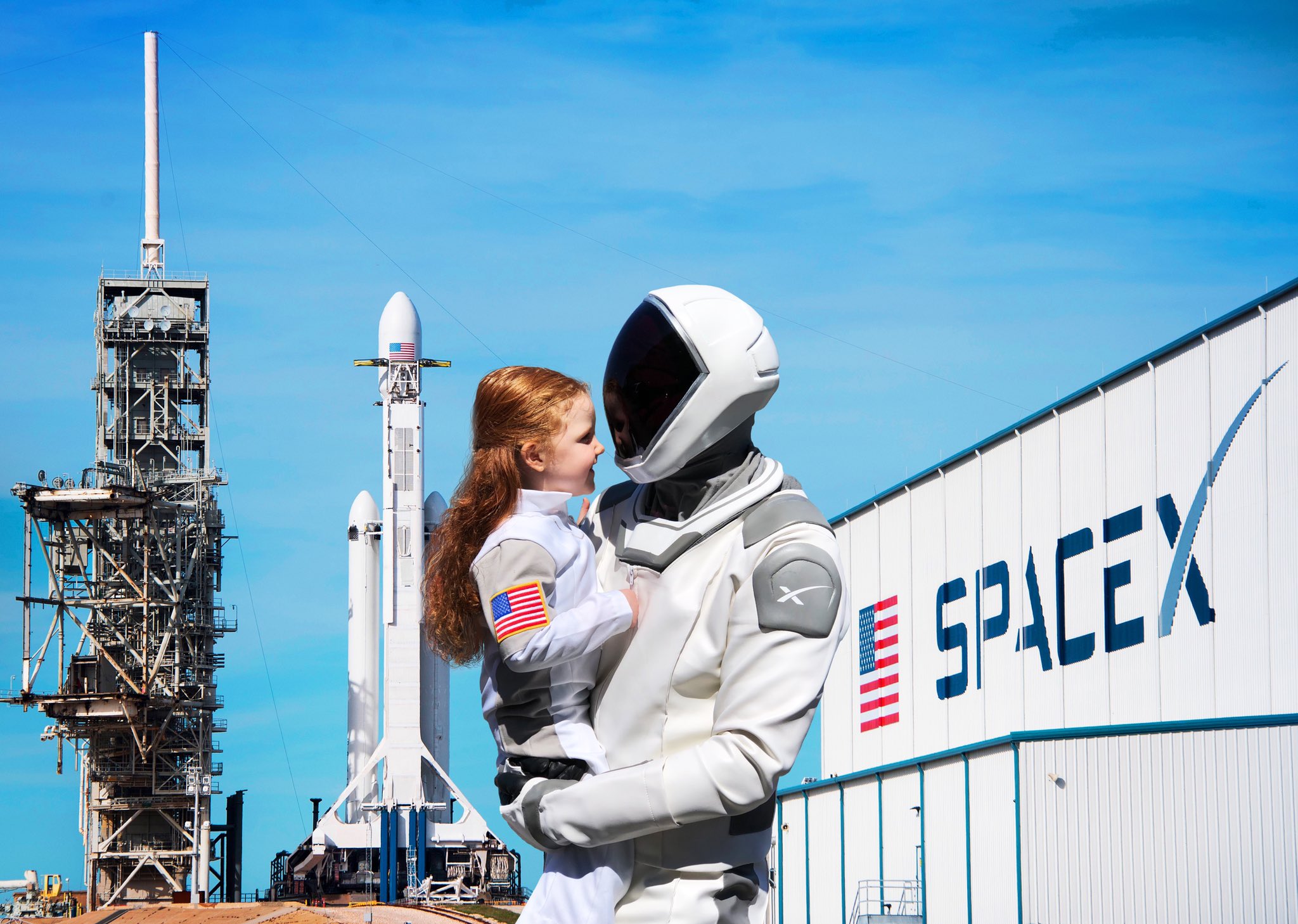 technology, spacex, rocket, spacesuit