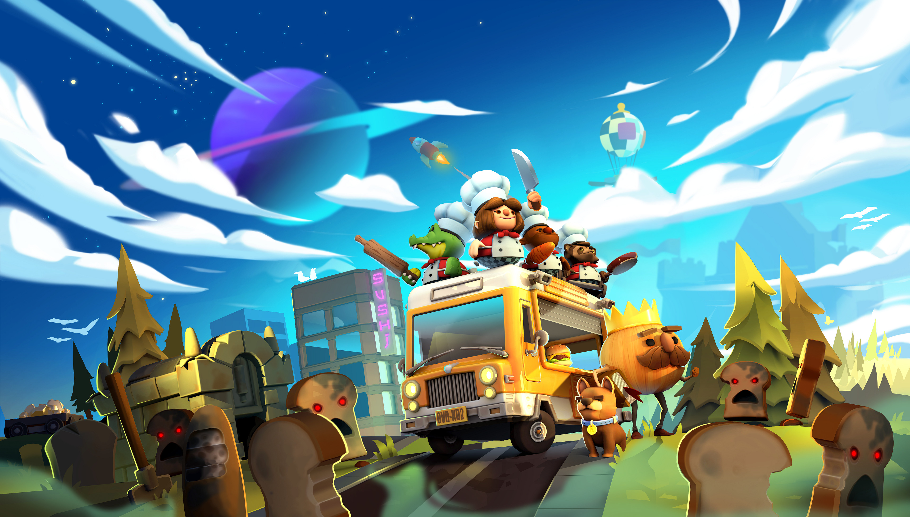 Los mejores fondos de pantalla de Overcooked 2 para la pantalla del teléfono