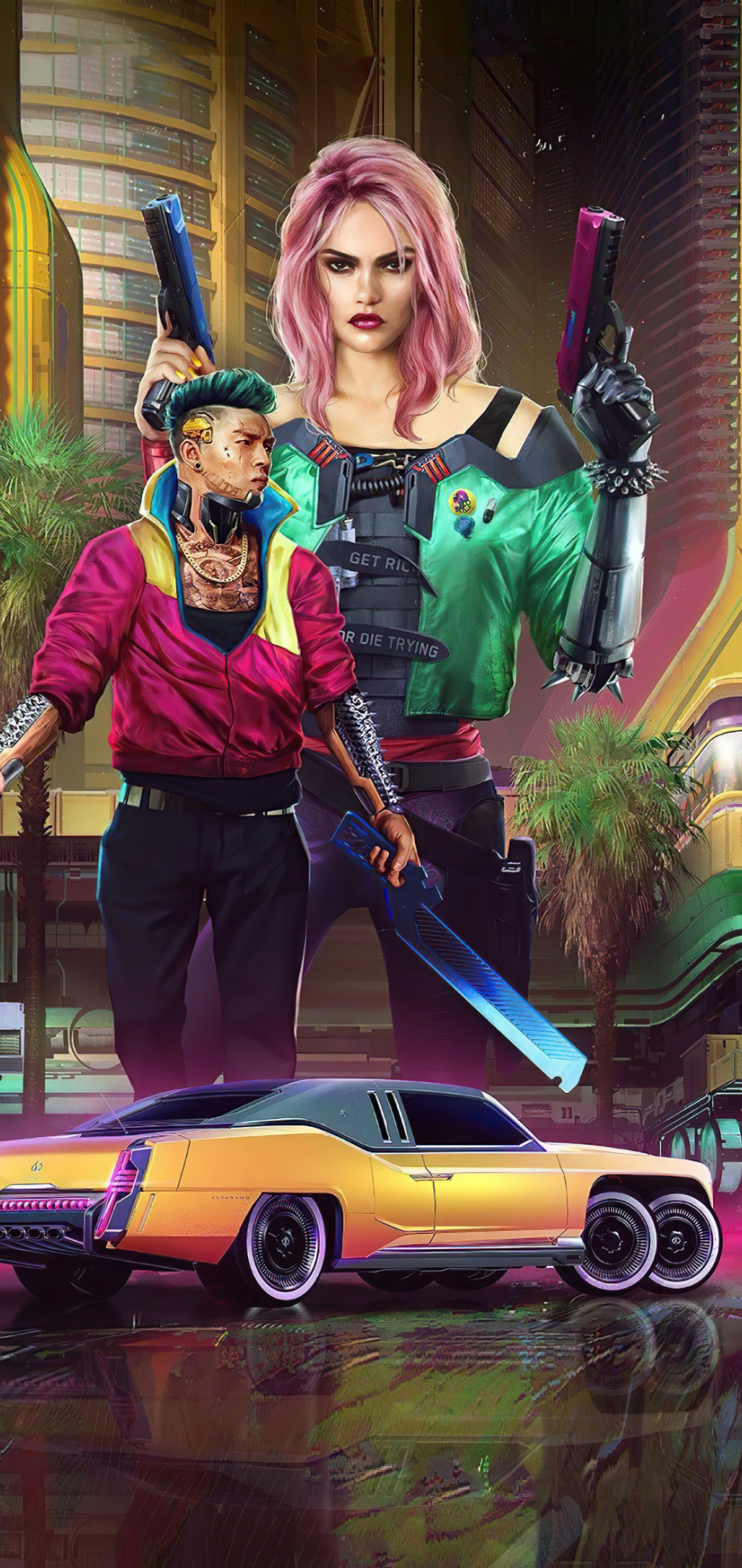 Download mobile wallpaper Cyberpunk, Video Game, Cyberpunk 2077 for free.