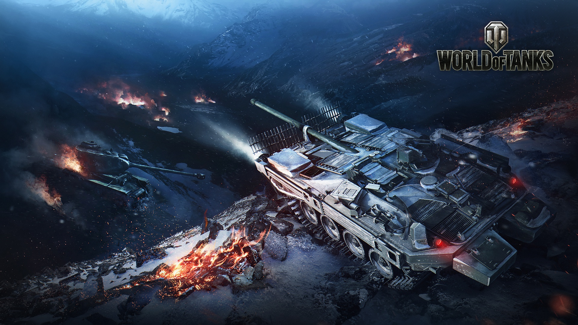 Download mobile wallpaper Night, World Of Tanks, Tank, Video Game for free.