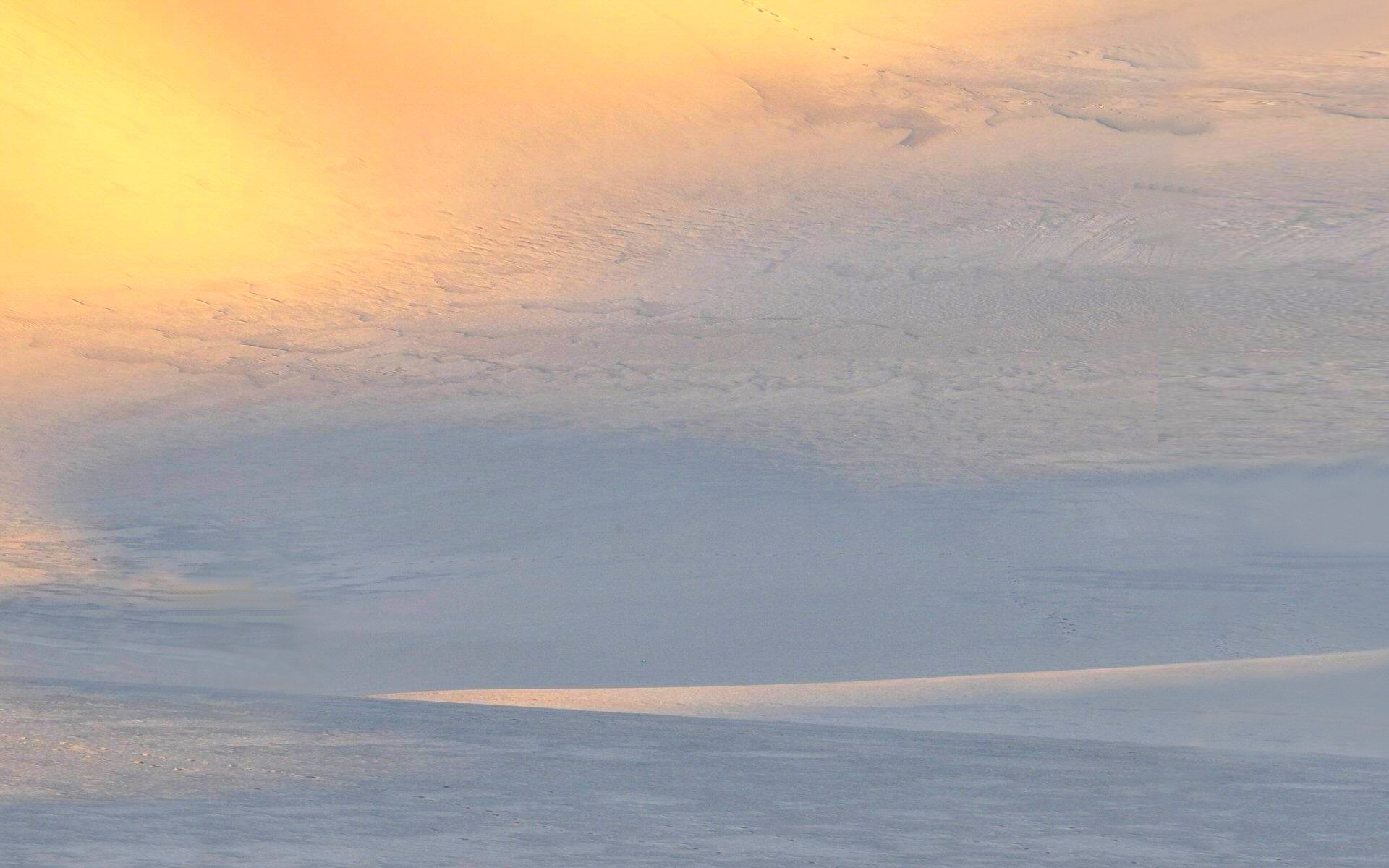 Handy-Wallpaper Winter, Schnee, Horizont, Sonnenaufgang, Wolke, Erde/natur kostenlos herunterladen.