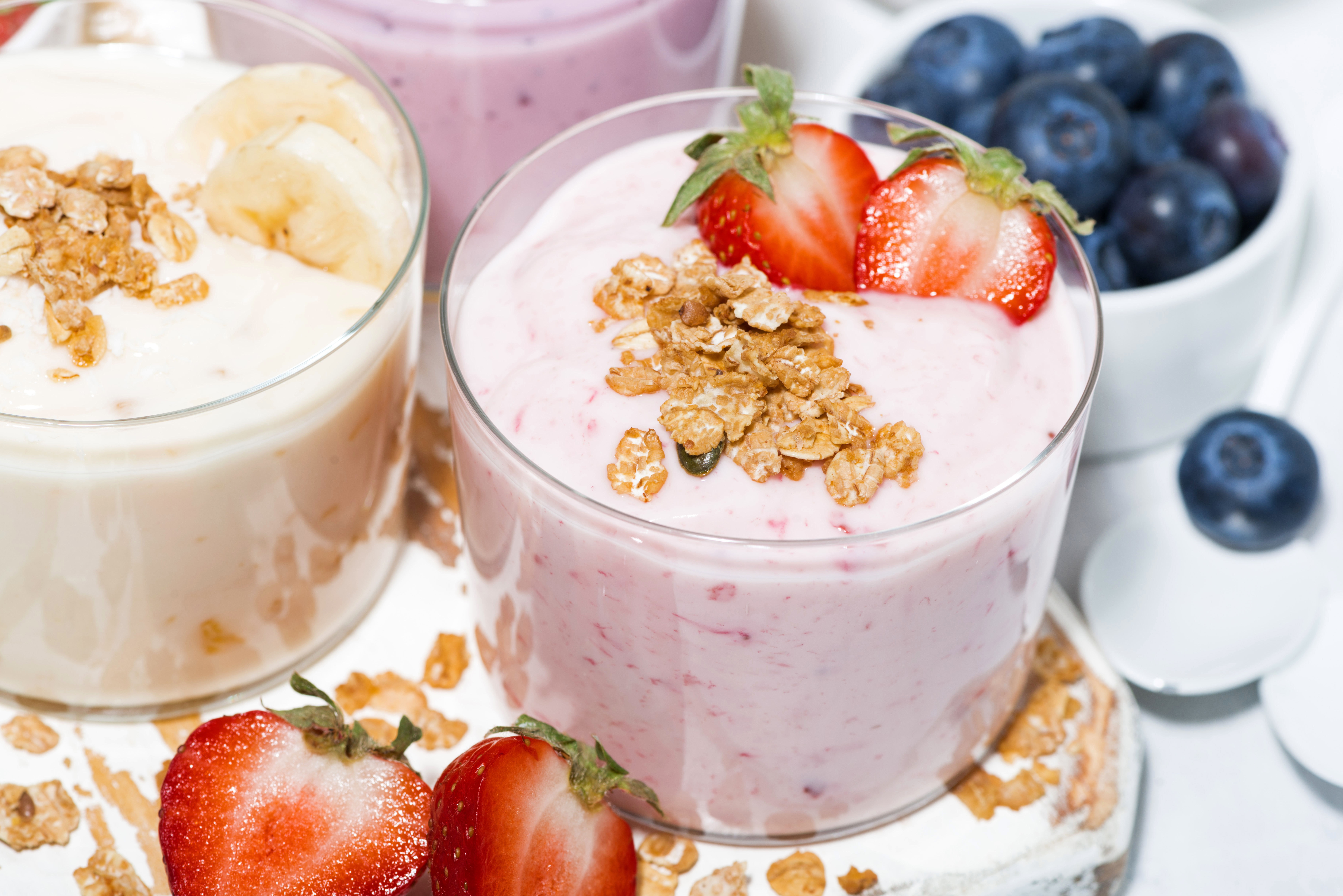 Free download wallpaper Food, Still Life, Fruit, Yogurt on your PC desktop