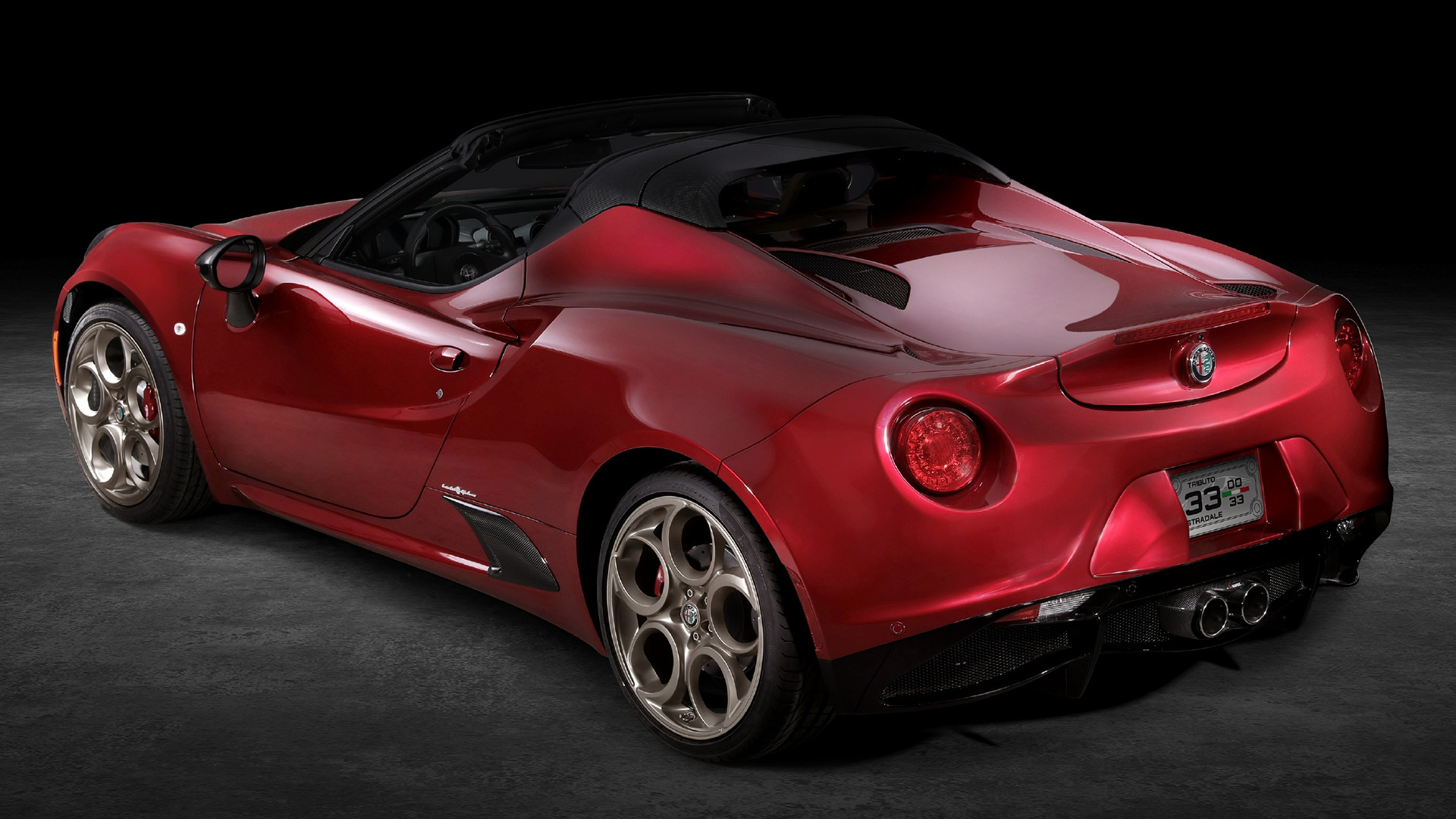 Los mejores fondos de pantalla de Alfa Romeo 4C Spider 33 Stradale Tributo para la pantalla del teléfono