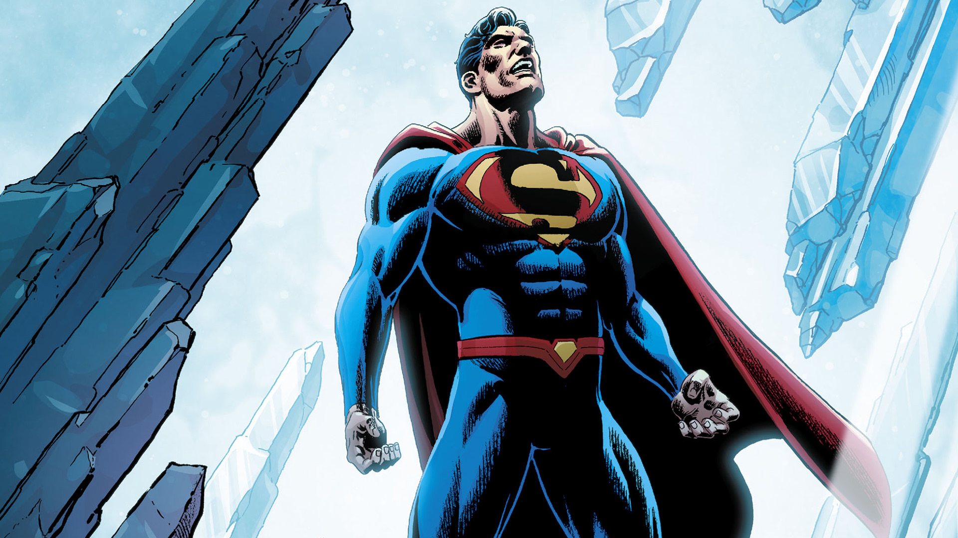 Скачать картинку Комиксы, Комиксы Dc, Супермен, Лига Справедливости в телефон бесплатно.