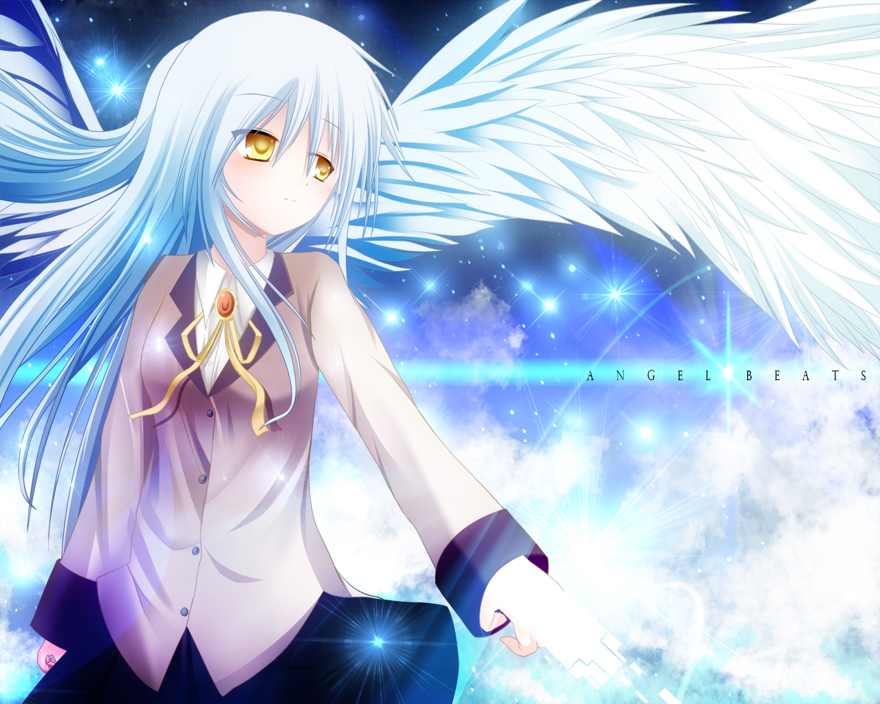 Téléchargez gratuitement l'image Angel Beats!, Kanade Tachibana, Animé sur le bureau de votre PC