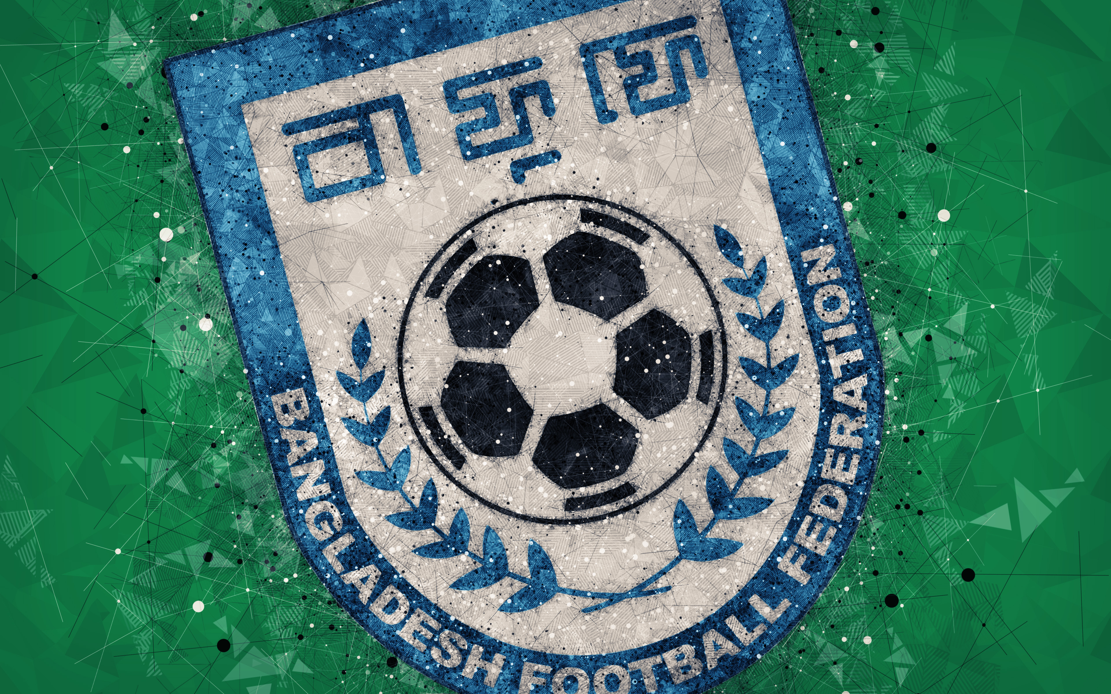 451577 baixar imagens esportes, seleção nacional de futebol de bangladesh, bangladesh, emblema, logotipo, futebol - papéis de parede e protetores de tela gratuitamente