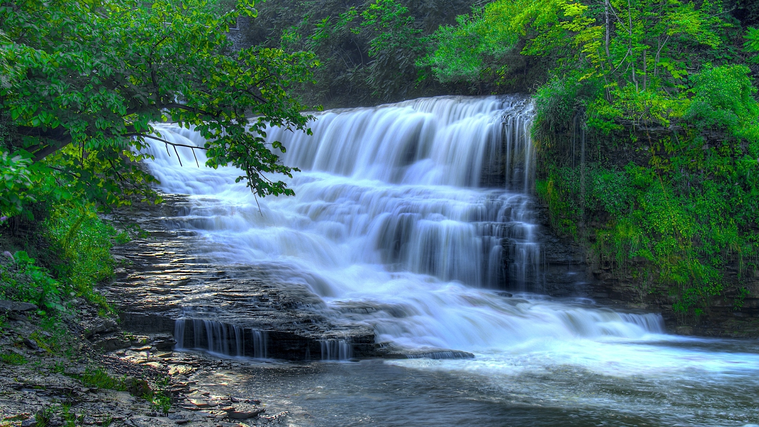 Download mobile wallpaper Waterfalls, Waterfall, Earth for free.