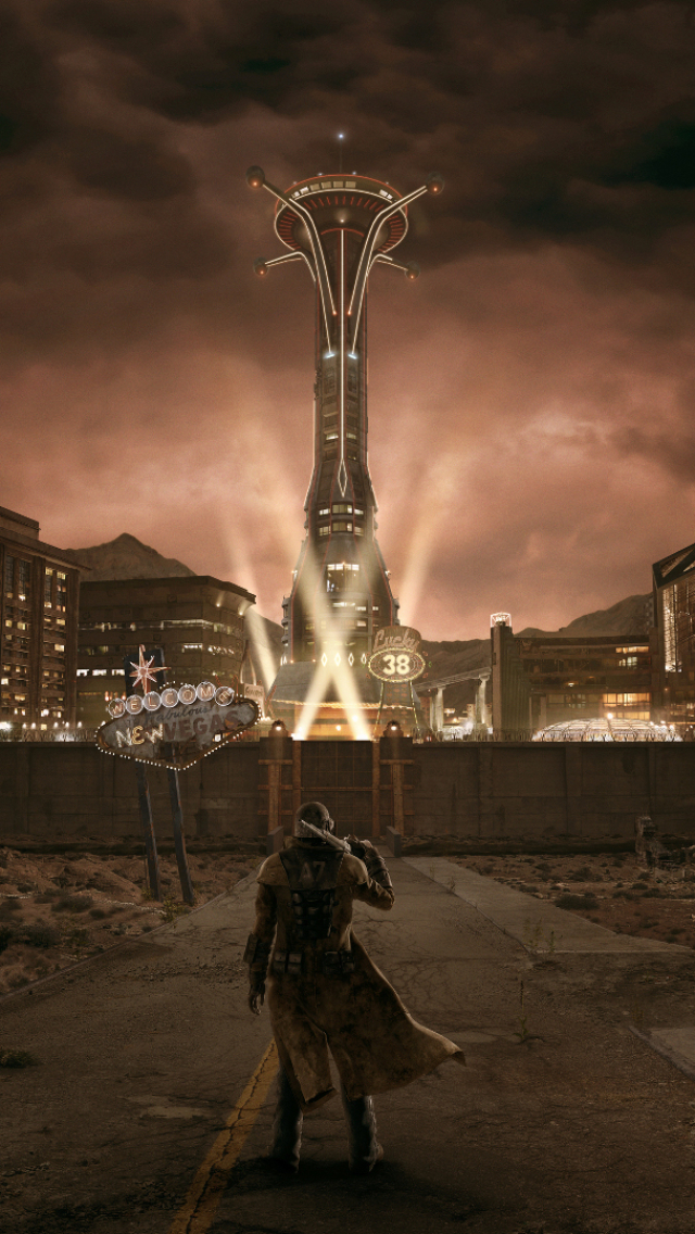 Descarga gratuita de fondo de pantalla para móvil de Caer, Videojuego, Fallout: New Vegas.