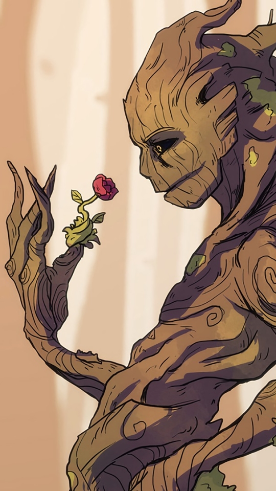 Download mobile wallpaper Comics, Guardians Of The Galaxy, Groot for free.