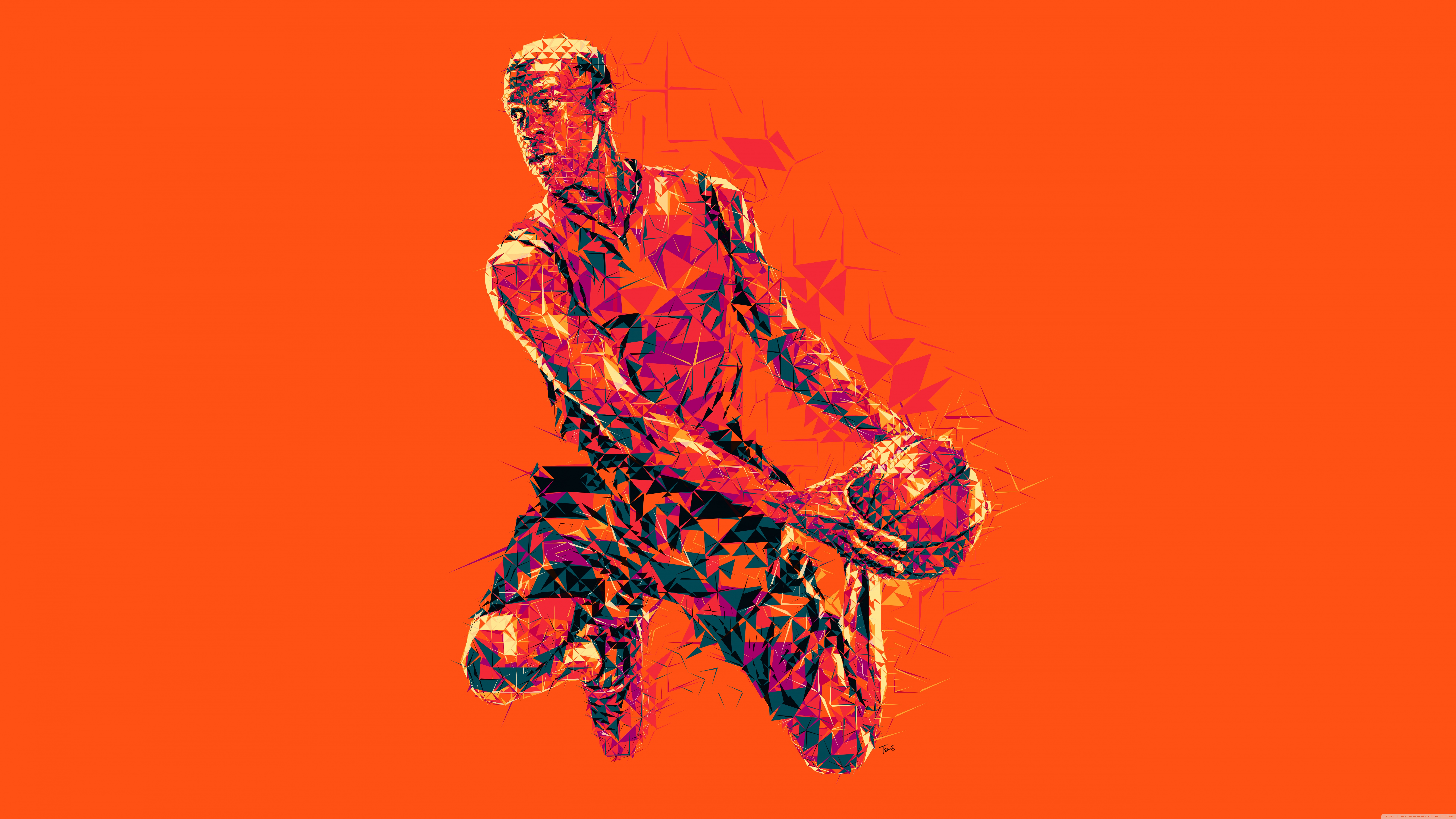 Handy-Wallpaper Sport, Basketball, Orange Farbe) kostenlos herunterladen.