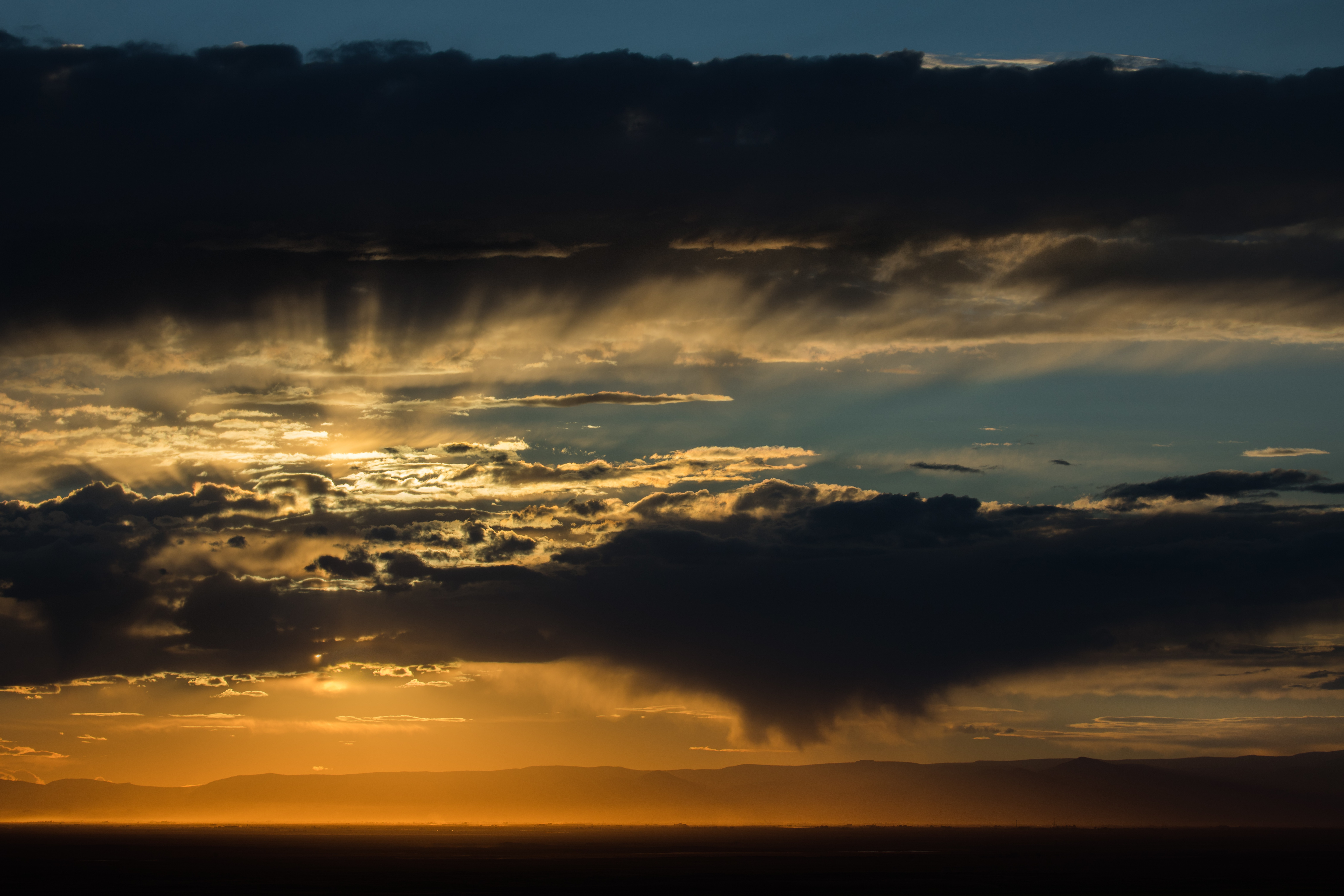 Laden Sie das Natur, Sunset, Sky, Clouds, Glühen, Glow-Bild kostenlos auf Ihren PC-Desktop herunter