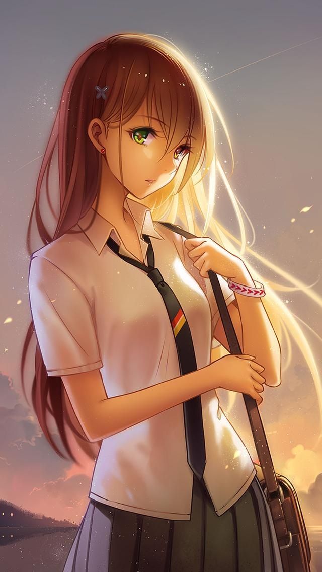 Download mobile wallpaper Anime, Girl for free.