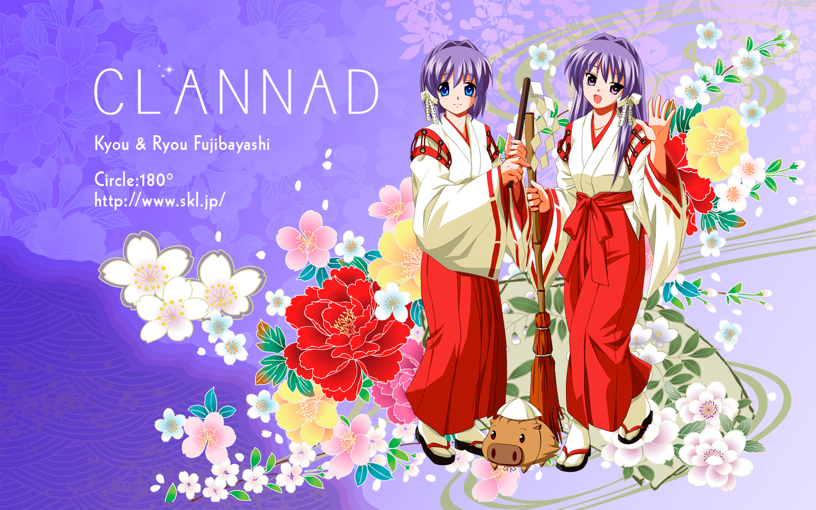 Download mobile wallpaper Anime, Kyou Fujibayashi, Clannad, Ryou Fujibayashi for free.