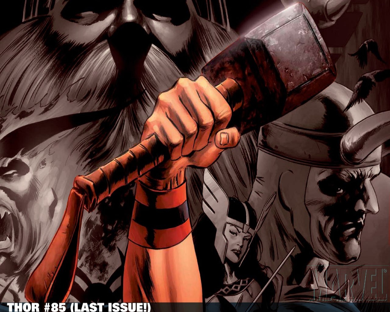 Download mobile wallpaper Comics, Thor for free.