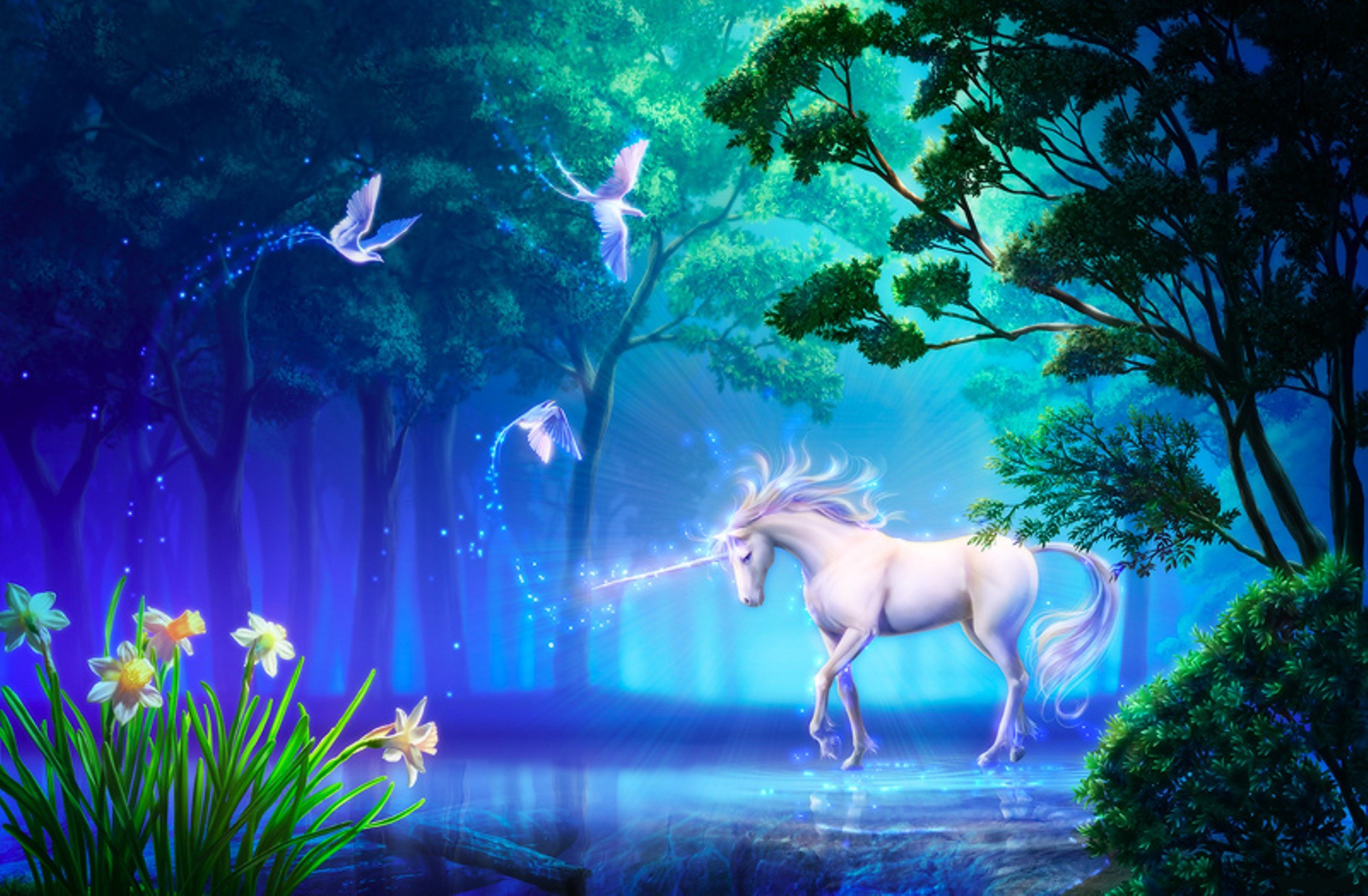 247223 descargar fondo de pantalla fantasía, unicornio, animales de fantasía: protectores de pantalla e imágenes gratis