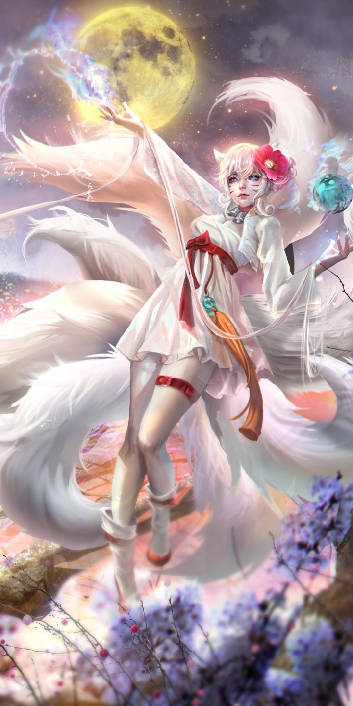 Download mobile wallpaper League Of Legends, Video Game, Ahri (League Of Legends) for free.