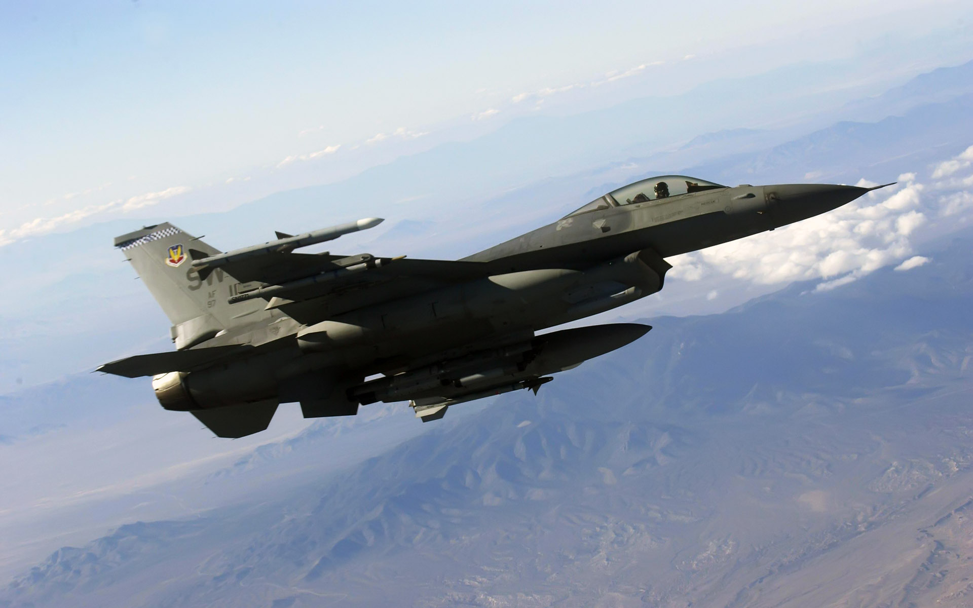 無料モバイル壁紙ジェネラルダイナミクス F 16 ファイティングファルコン, 軍隊, ジェット戦闘機をダウンロードします。