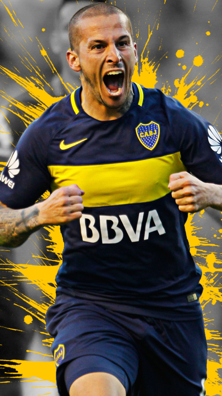 Download mobile wallpaper Sports, Soccer, Argentinian, Ca Boca Juniors, Darío Benedetto for free.