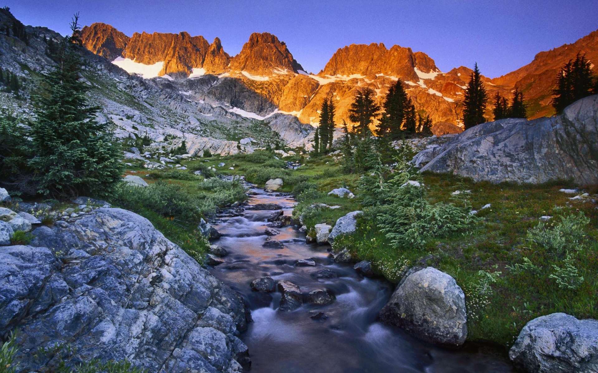 PCデスクトップに風景, 川, 山脈画像を無料でダウンロード