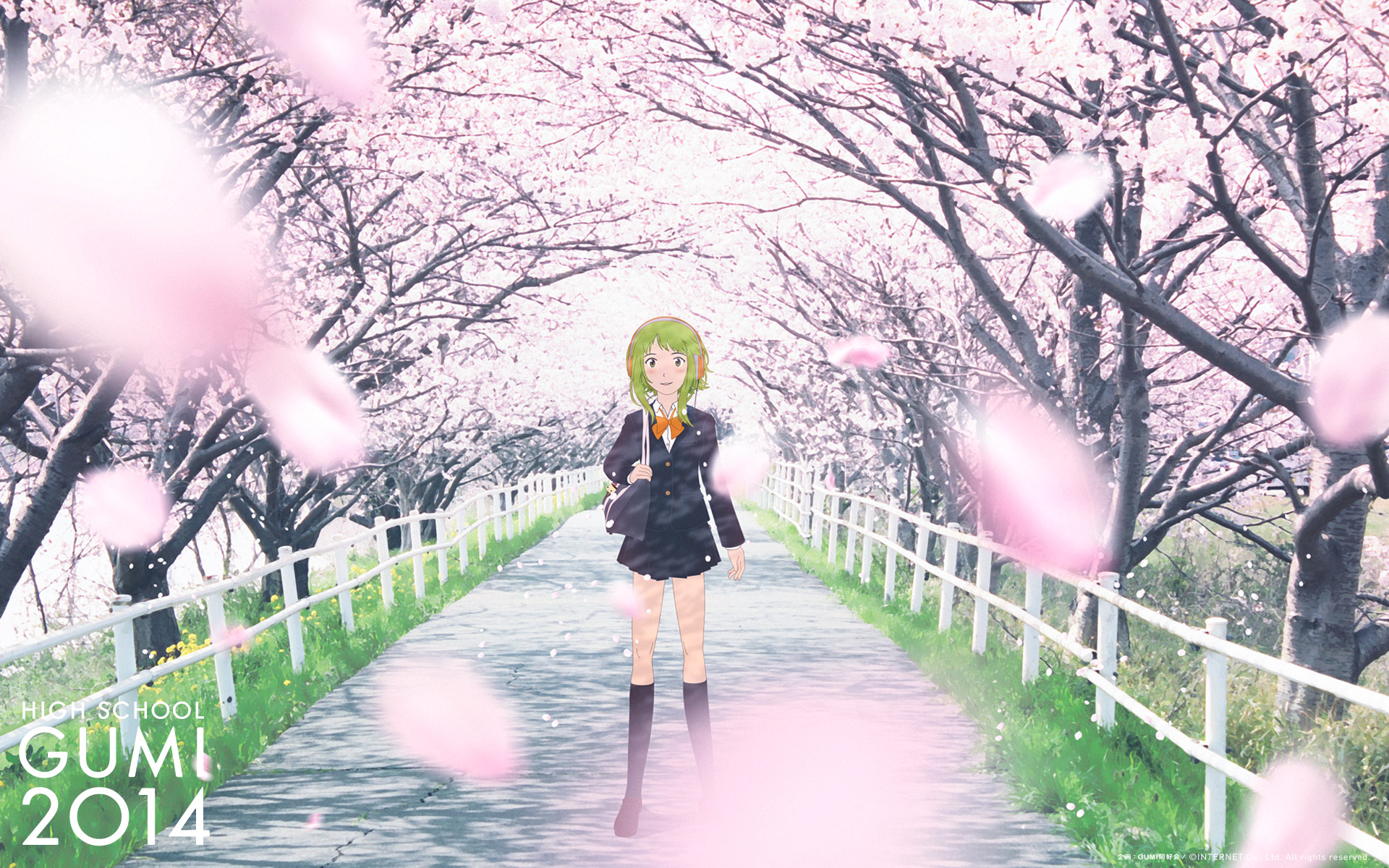 Download mobile wallpaper Anime, Vocaloid, Gumi (Vocaloid) for free.