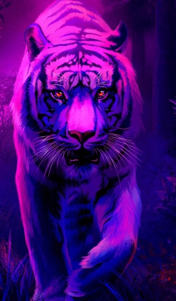 Download mobile wallpaper Cats, Tiger, Animal for free.