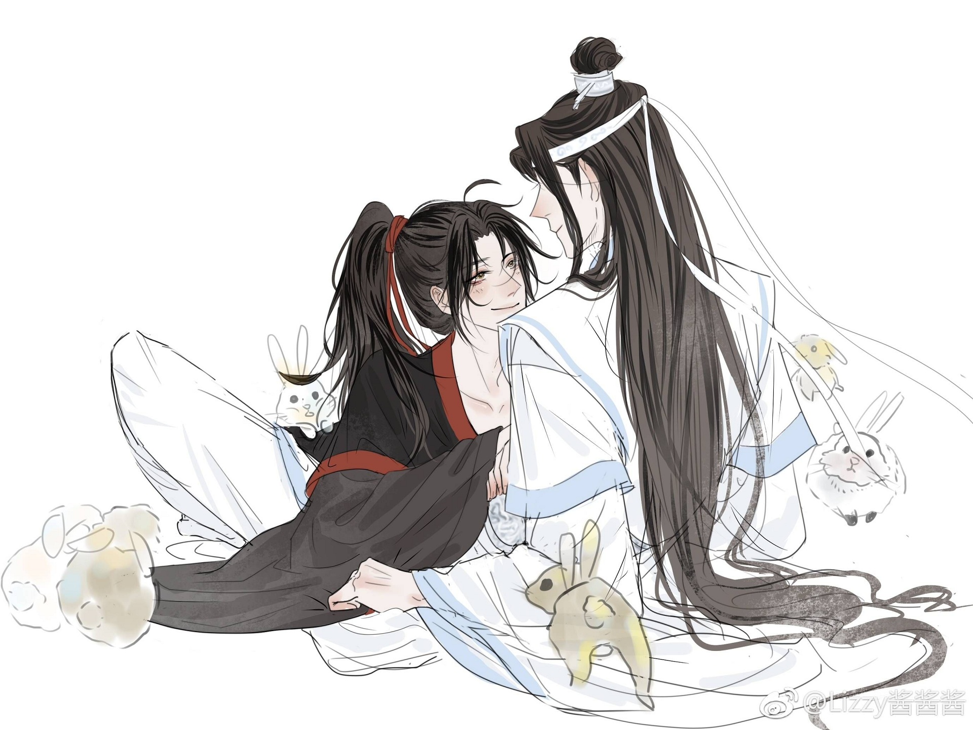 Free download wallpaper Anime, Lan Zhan, Wei Ying, Lan Wangji, Wei Wuxian, Mo Dao Zu Shi on your PC desktop