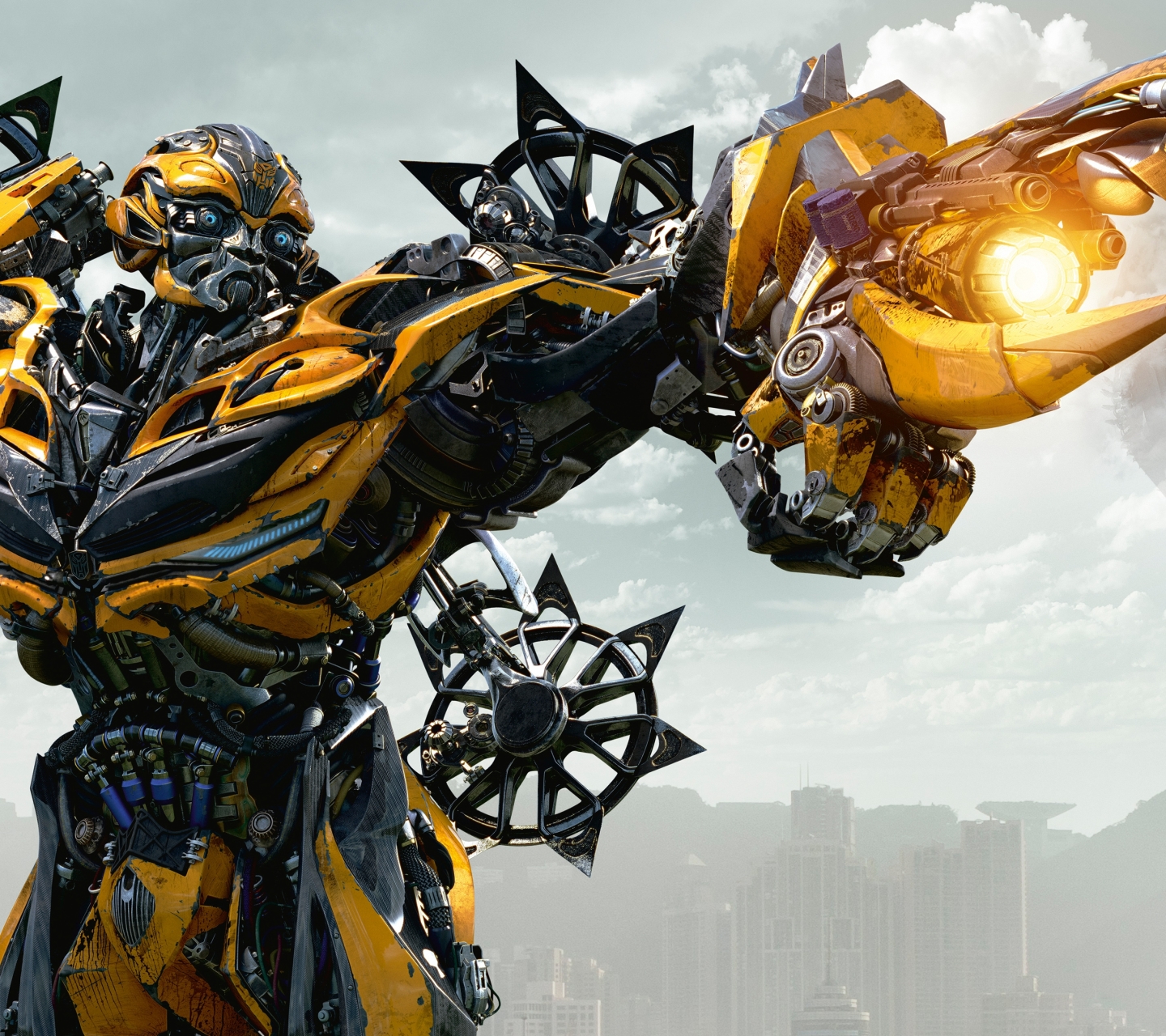 Download mobile wallpaper Transformers, Robot, Movie, Bumblebee (Transformers), Transformers: Age Of Extinction for free.