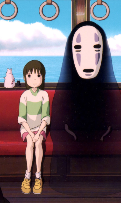 anime, spirited away, no face (spirited away)
