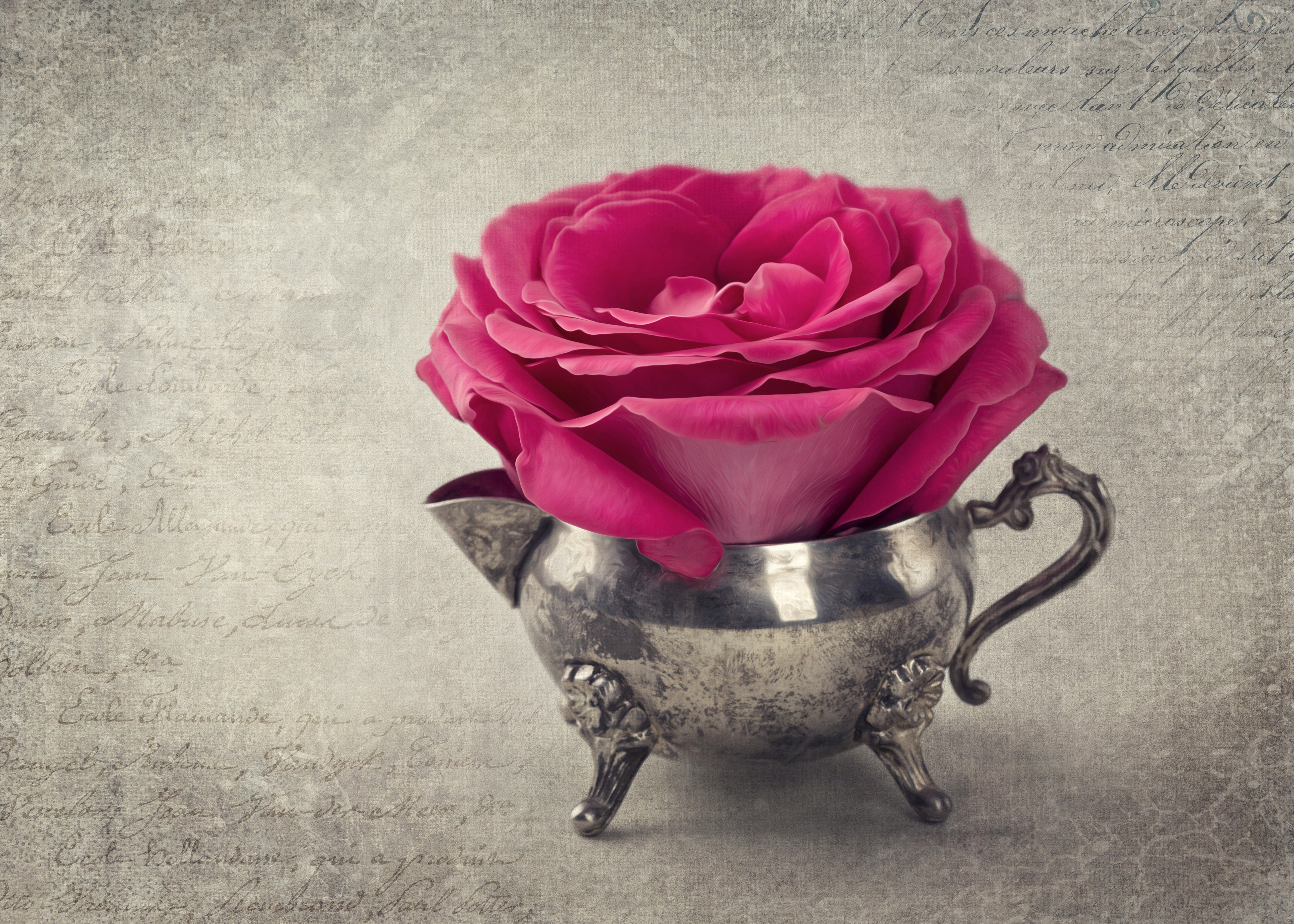PCデスクトップに静物, 花, 薔薇, 花瓶, マンメイド, ピンクの花画像を無料でダウンロード