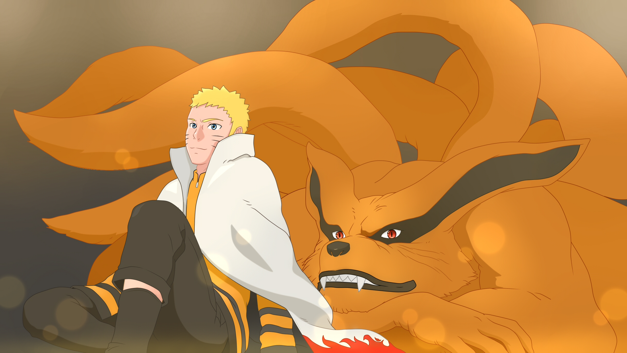 Baixe gratuitamente a imagem Anime, Naruto, Naruto Uzumaki, Kurama (Naruto) na área de trabalho do seu PC