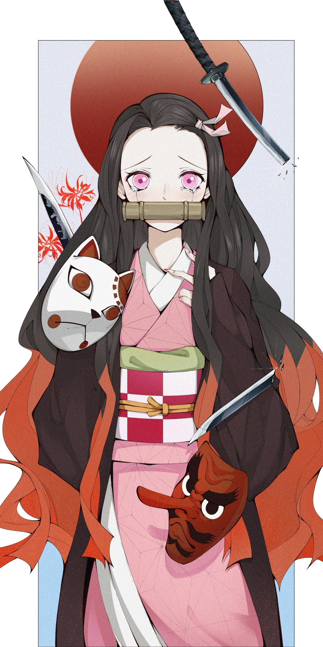 Descarga gratuita de fondo de pantalla para móvil de Animado, Nezuko Kamado, Demon Slayer: Kimetsu No Yaiba.