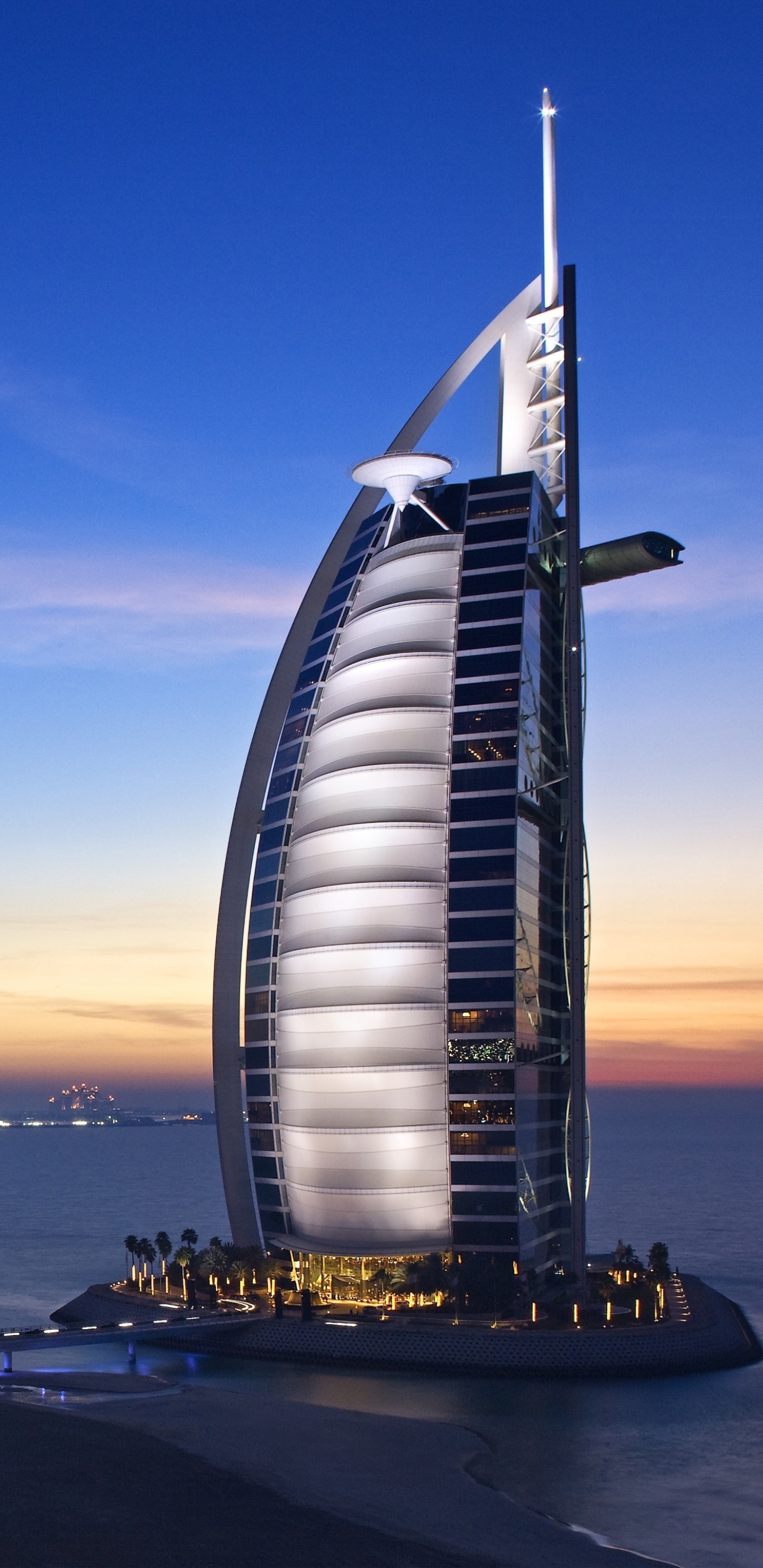 Téléchargez des papiers peints mobile Villes, Dubai, Burj Al Arab, Construction Humaine gratuitement.