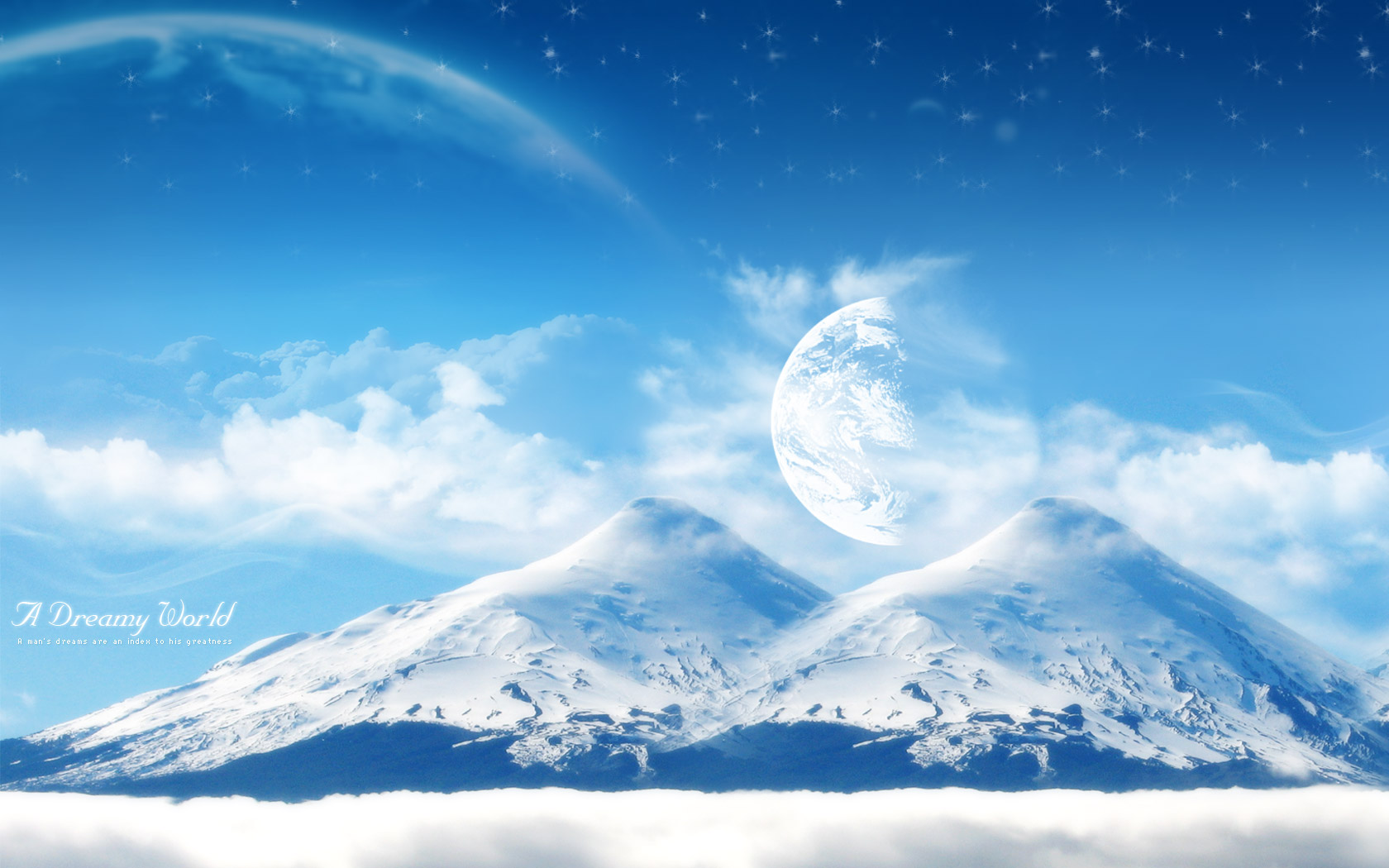 Laden Sie das Gebirge, Erde/natur, Eine Verträumte Welt-Bild kostenlos auf Ihren PC-Desktop herunter