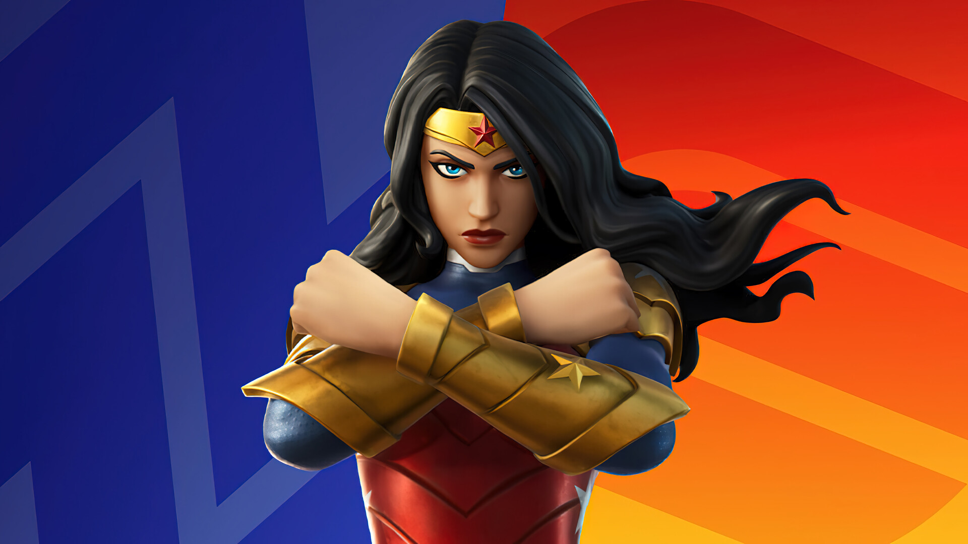 Handy-Wallpaper Computerspiele, Wonderwoman, Fortnite kostenlos herunterladen.