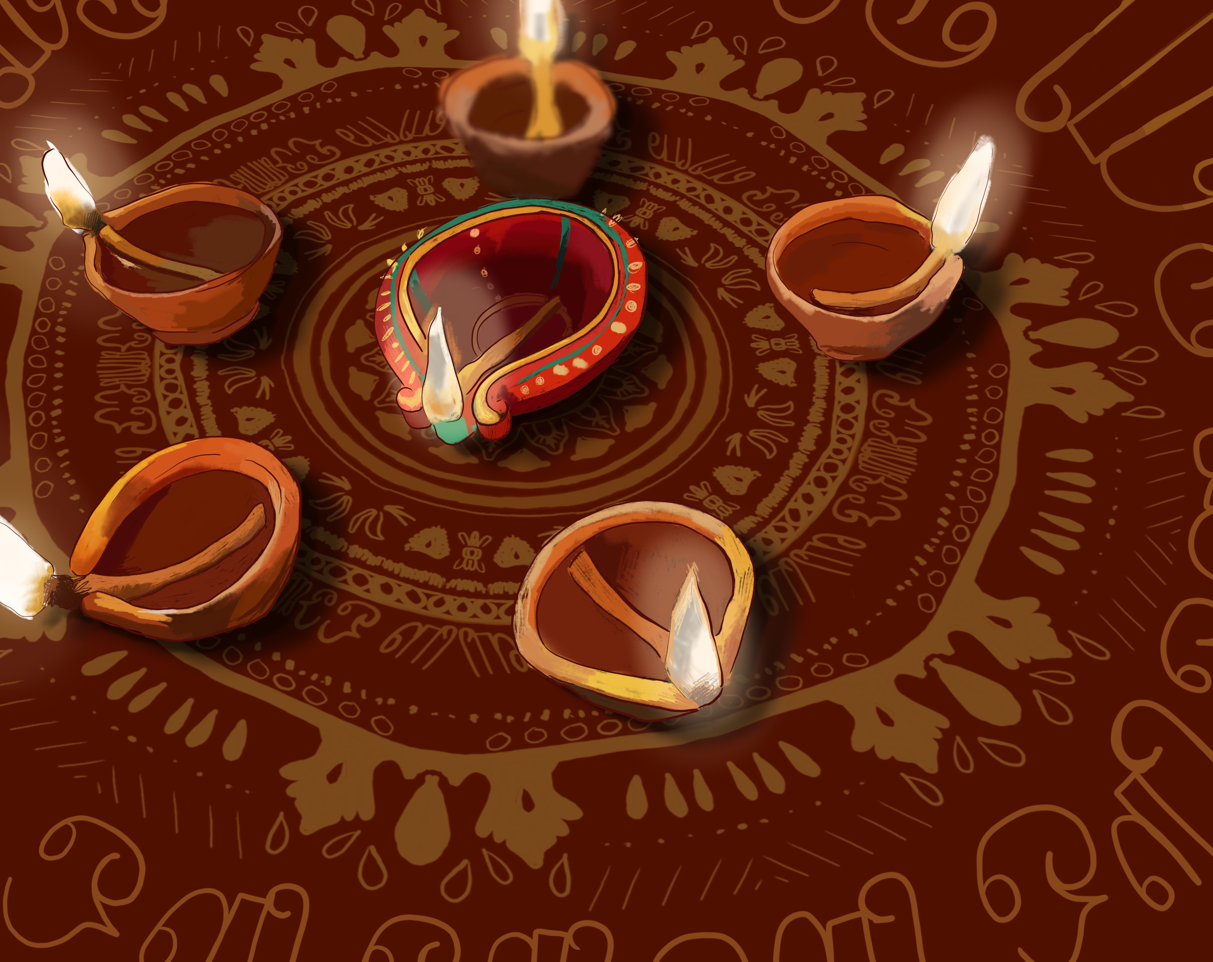 Baixe gratuitamente a imagem Vela, Religioso, Diwali na área de trabalho do seu PC