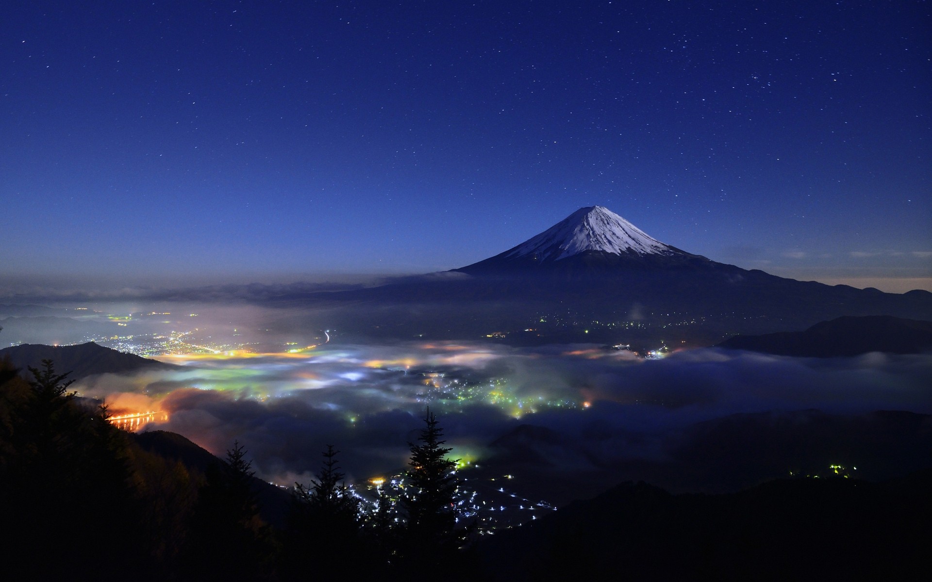 Скачать обои бесплатно Япония, Гора Фудзи, Вулканы, Земля/природа картинка на рабочий стол ПК