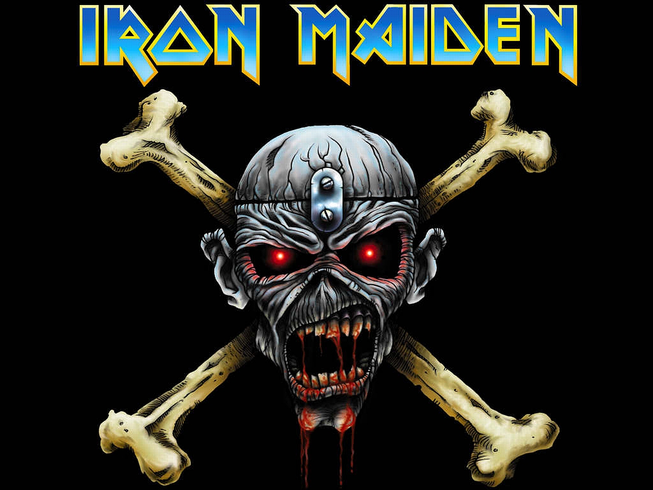 Download mobile wallpaper Iron Maiden, Music for free.