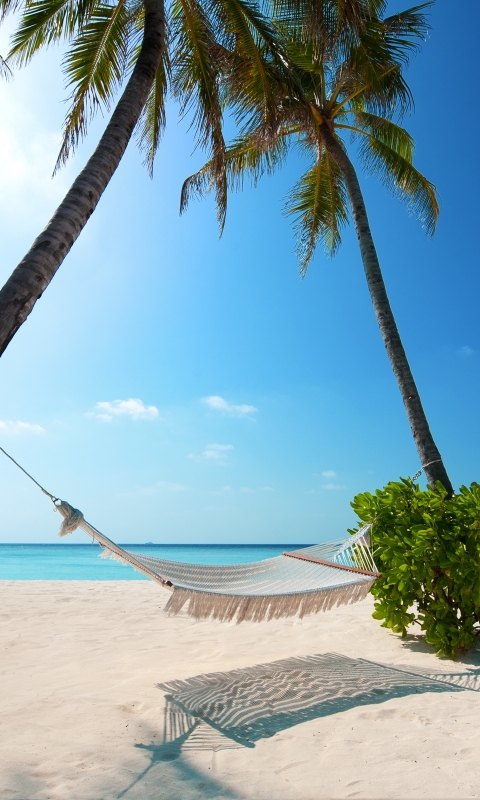 Download mobile wallpaper Hammock, Man Made for free.