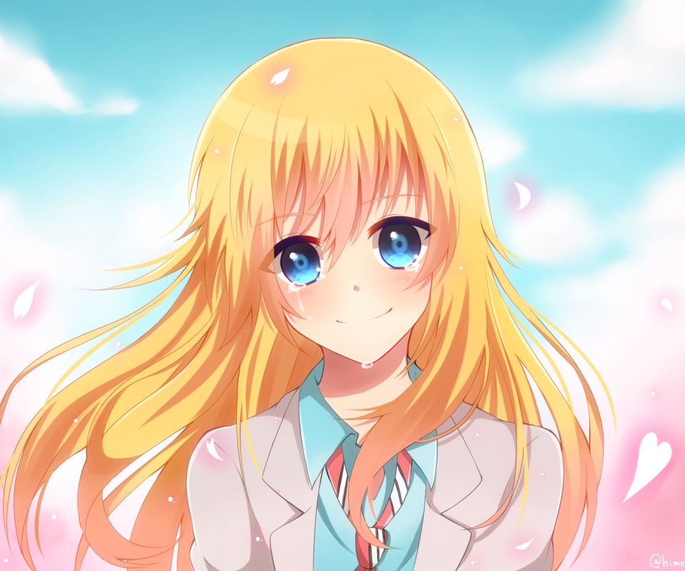 Laden Sie das Animes, Kaori Miyazono, Ihre Lüge Im April-Bild kostenlos auf Ihren PC-Desktop herunter