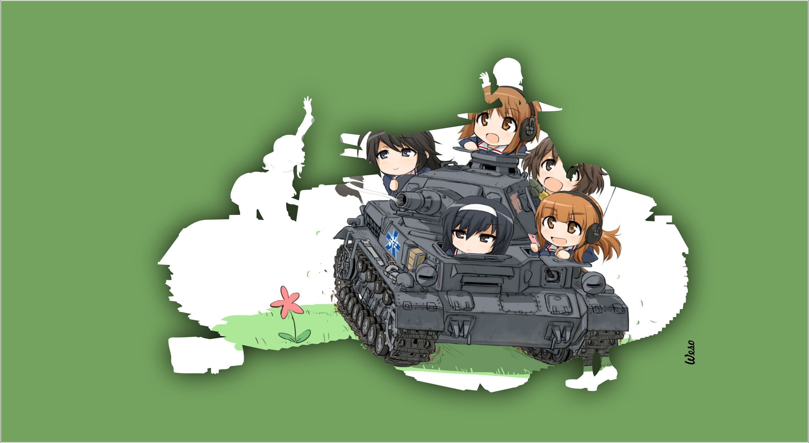 Girls Und Panzer  Lock Screen