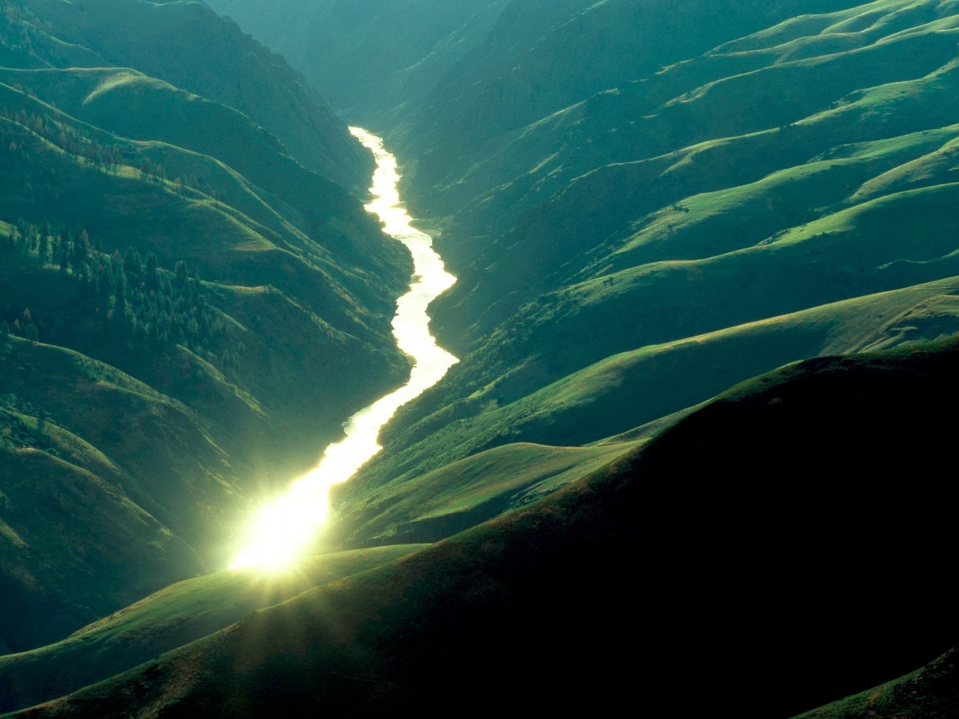 PCデスクトップに風景, 川, 山脈画像を無料でダウンロード