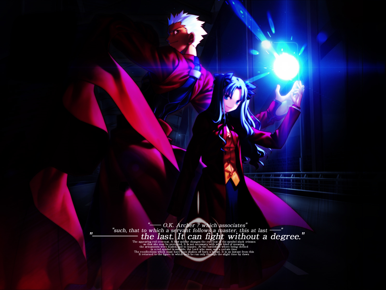 Descarga gratuita de fondo de pantalla para móvil de Arquero (Fate/stay Night), Rin Tohsaka, Fate/stay Night, Serie Del Destino, Animado.