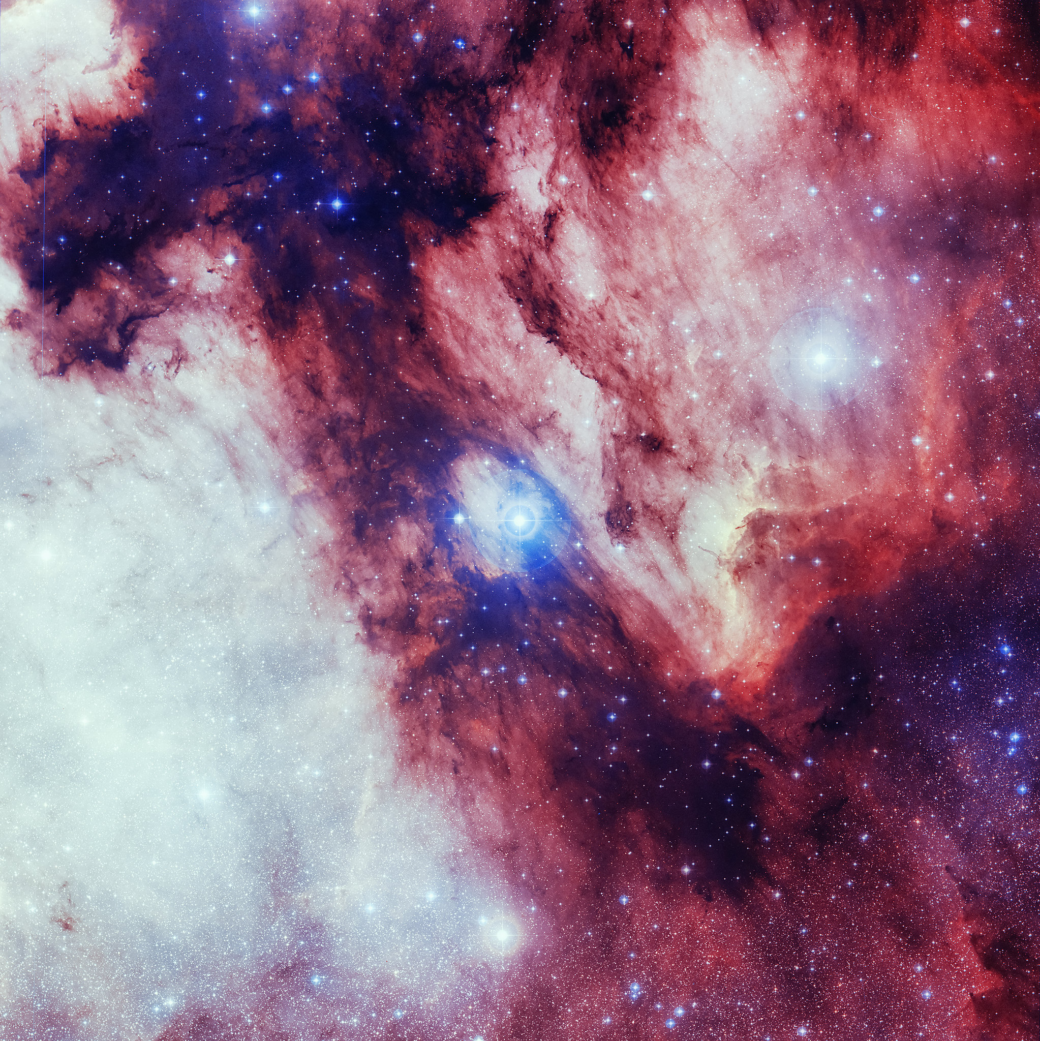 Descarga gratuita de fondo de pantalla para móvil de Marrón, Estrellas, Nebulosa, Universo.