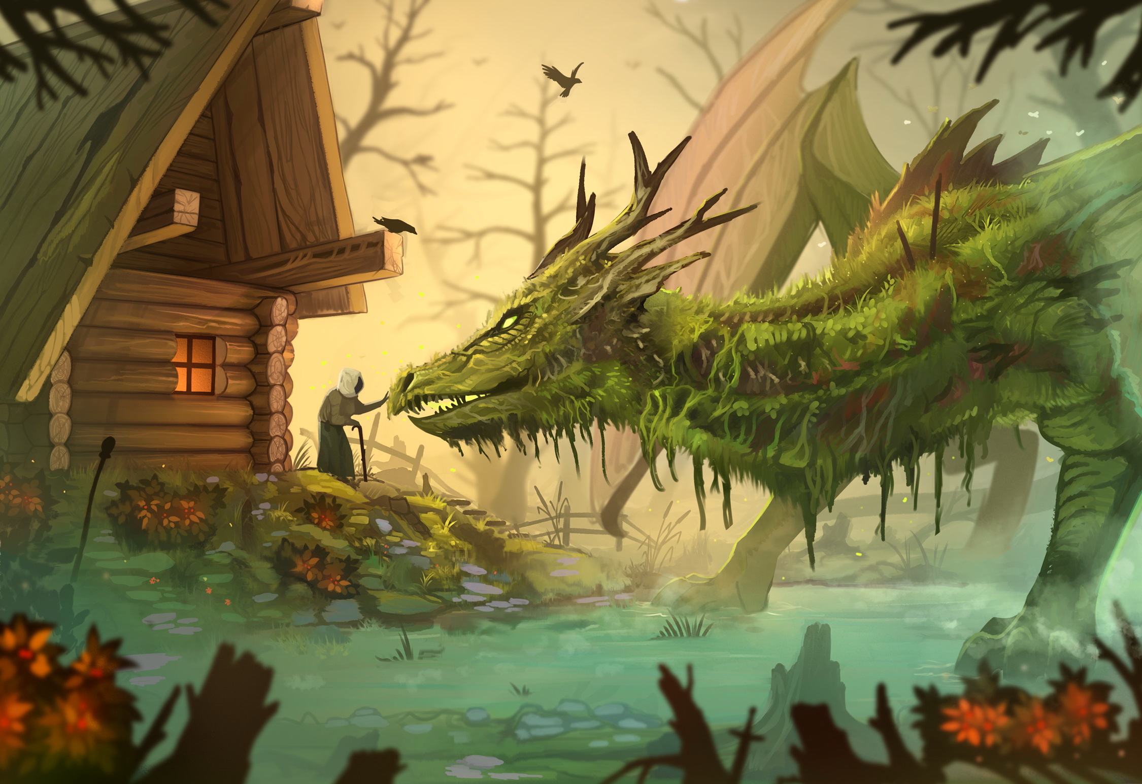 Free download wallpaper Fantasy, Dragon on your PC desktop